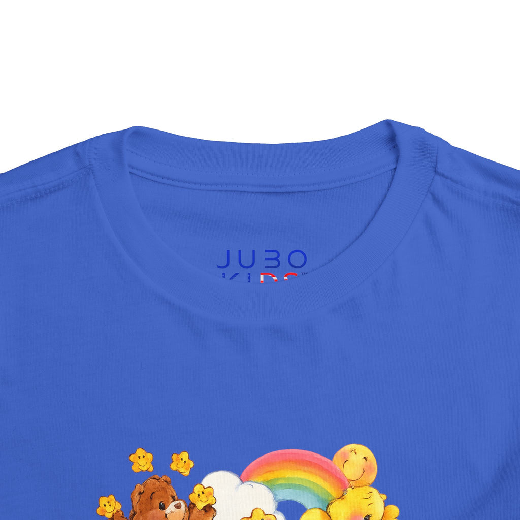 Bears Toddler Tee — Colorful Rainbow Character Graphic Shirt