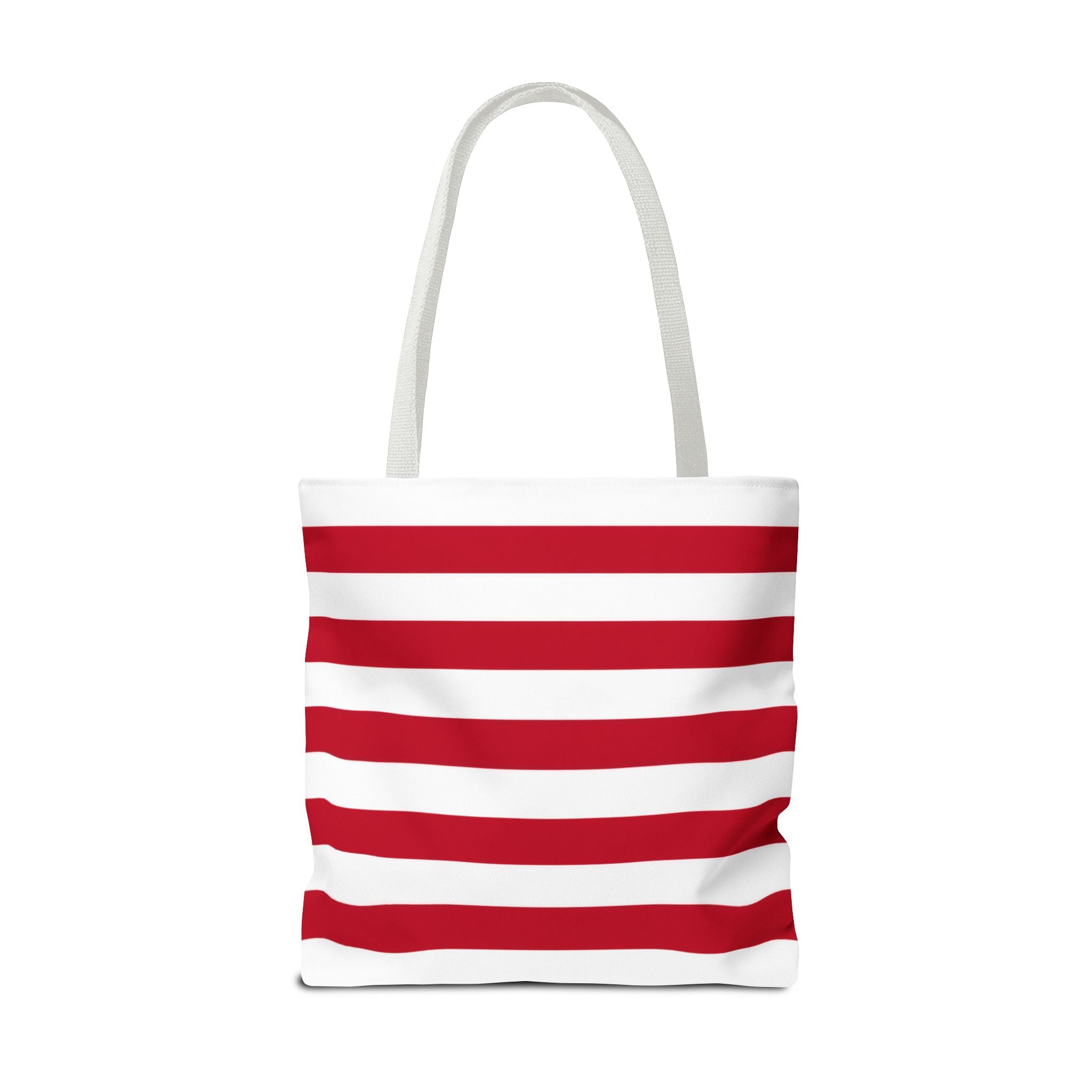 Stars & Stripes Canvas Tote Bag | American Flag Tote | Patriotic Cotton Shopping Bag | Reusable Beach Tote | USA Gift