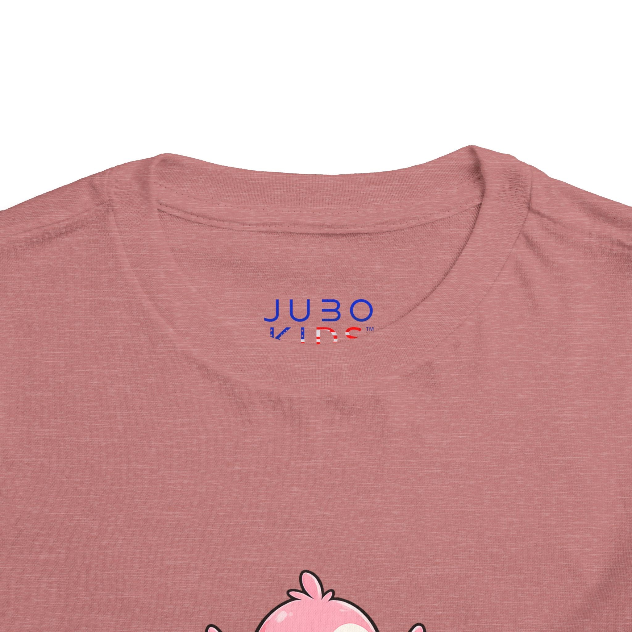 Toddler Tee — Cute Rainbow Baby Birds Graphic Shirt