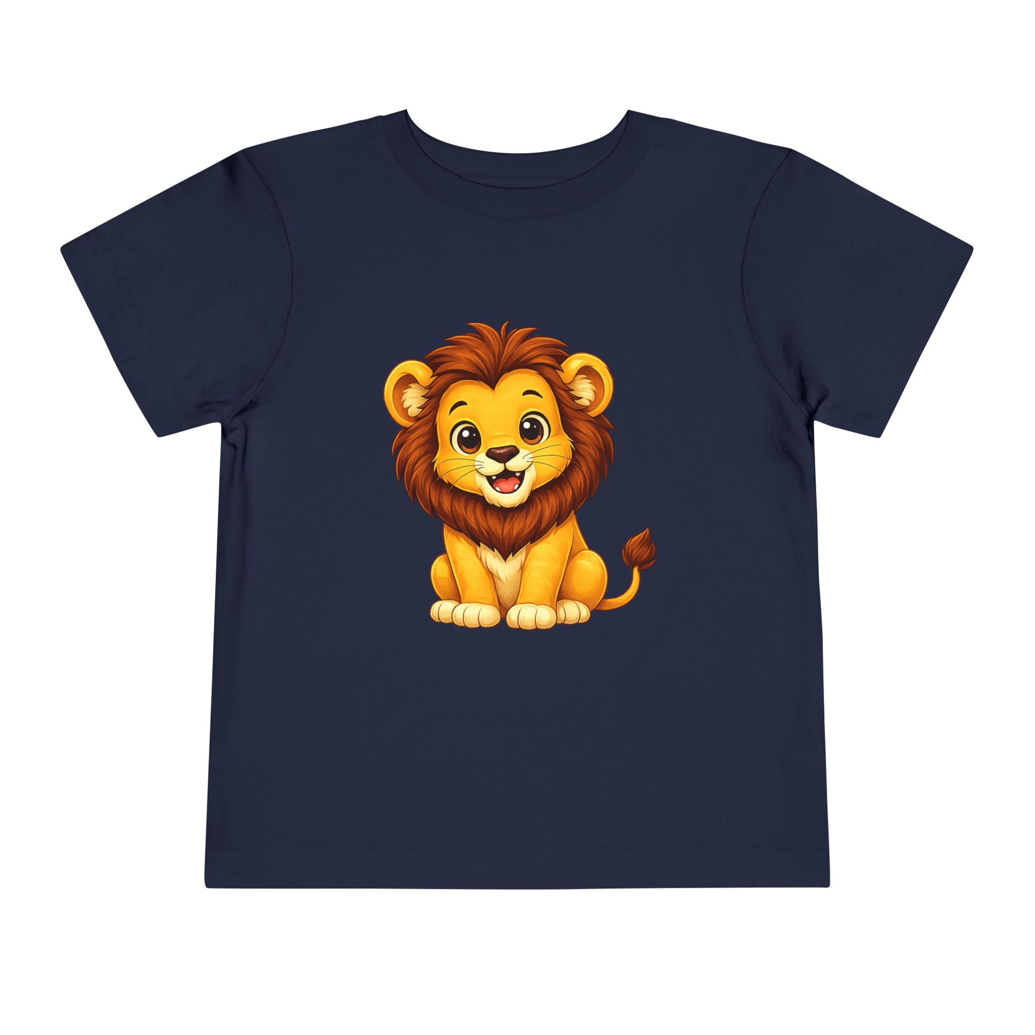 Baby Lion Toddler Tee — Adorable Safari Animal Short Sleeve Shirt
