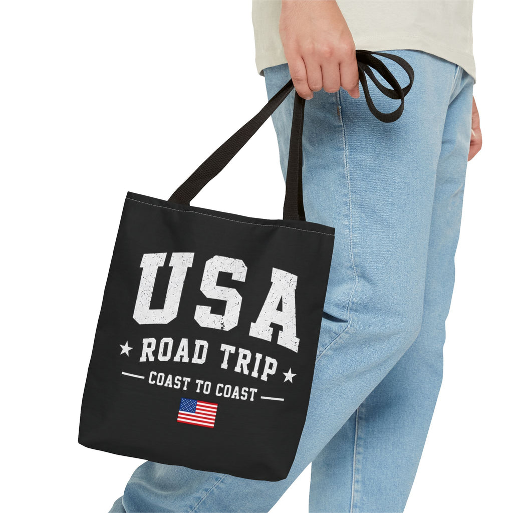 Classic USA Canvas Tote Bag