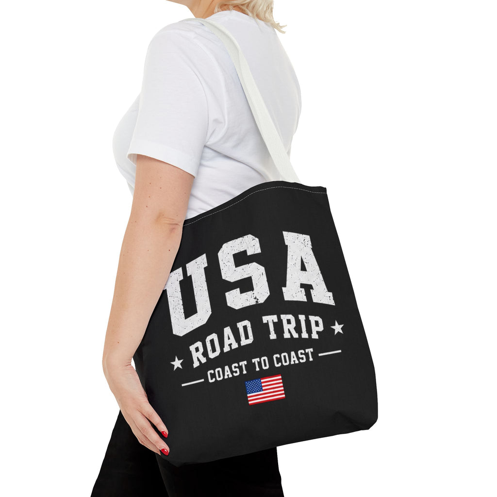 Classic USA Canvas Tote Bag