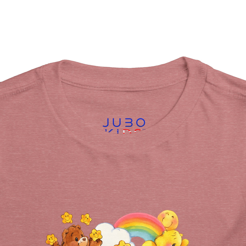 Bears Toddler Tee — Colorful Rainbow Character Graphic Shirt