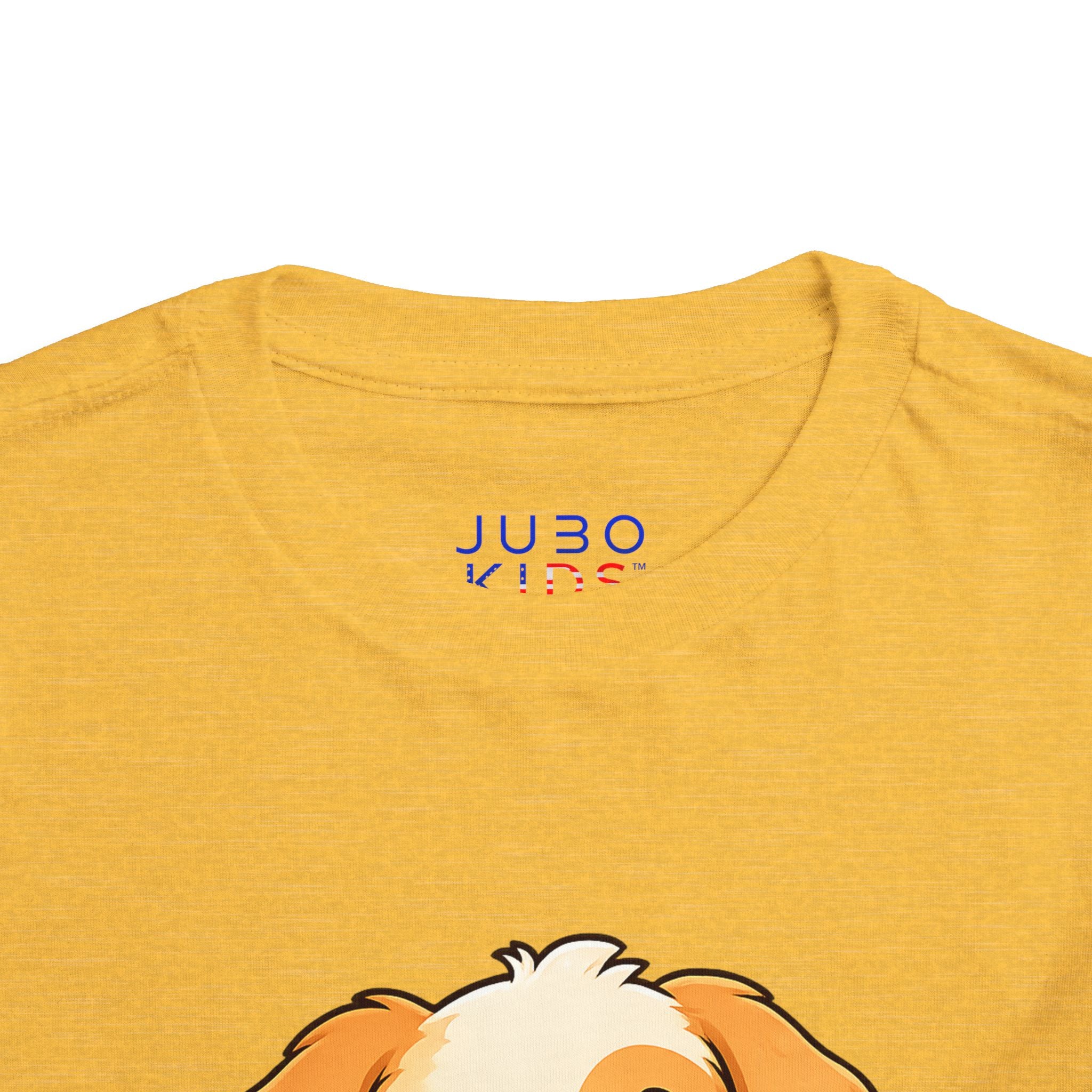 Puppy Toddler Tee – Adorable Cartoon Dog Graphic Shirt for Kids