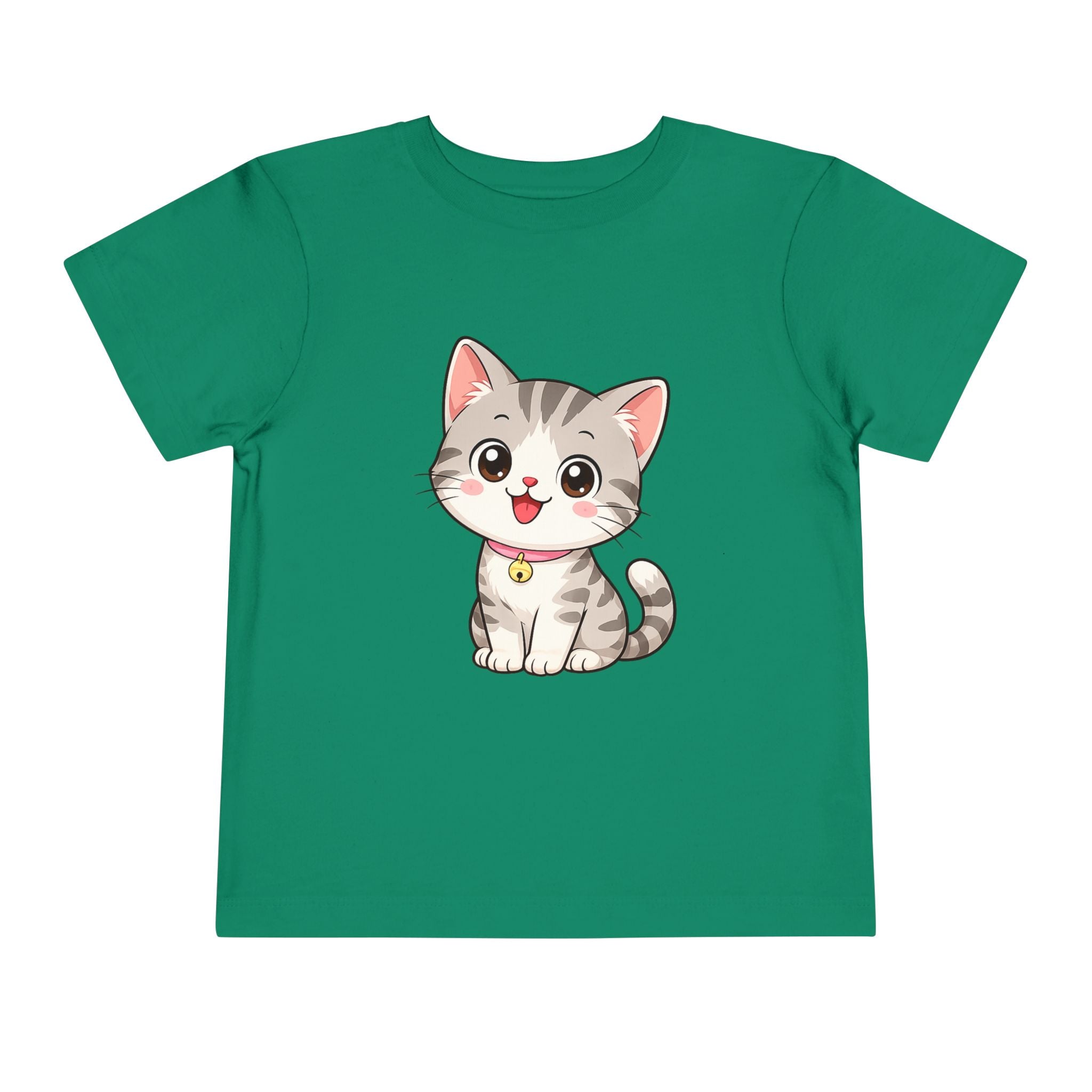 Kitten Toddler Tee — Adorable Cat Graphic Shirt for Kids