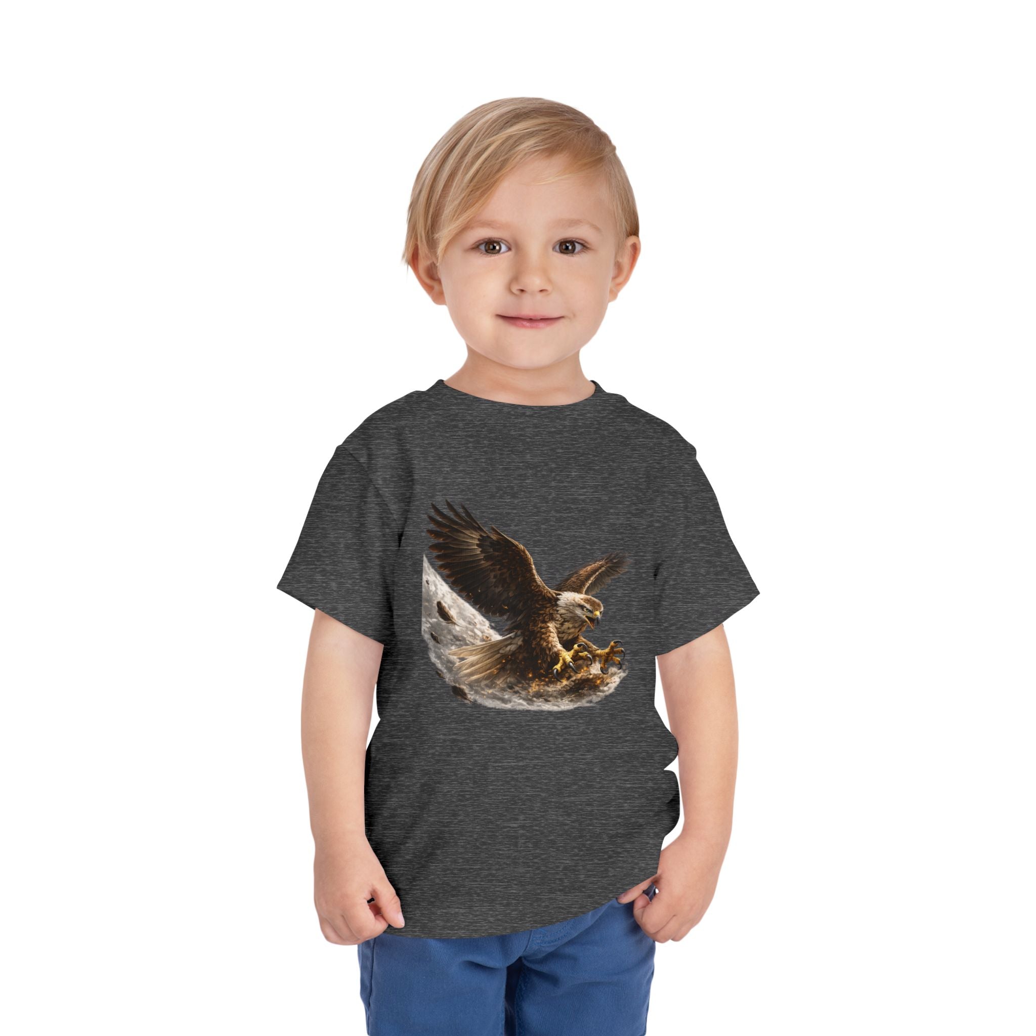 Toddler Eagle Graphic Tee — Majestic Flying Eagle Kids T-Shirt