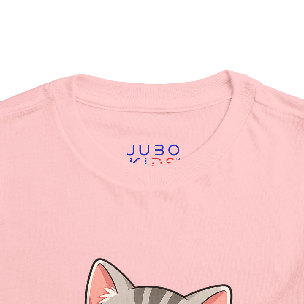 Kitten Toddler Tee — Adorable Cat Graphic Shirt for Kids