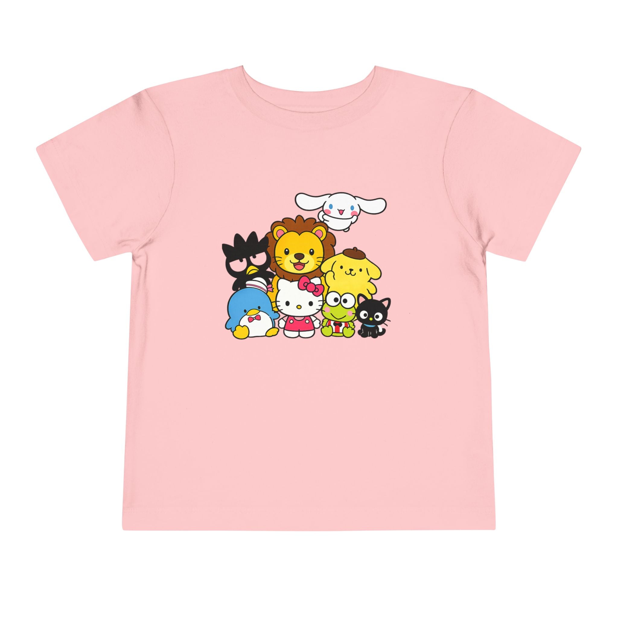 Cartoon Animal Group Toddler Tee