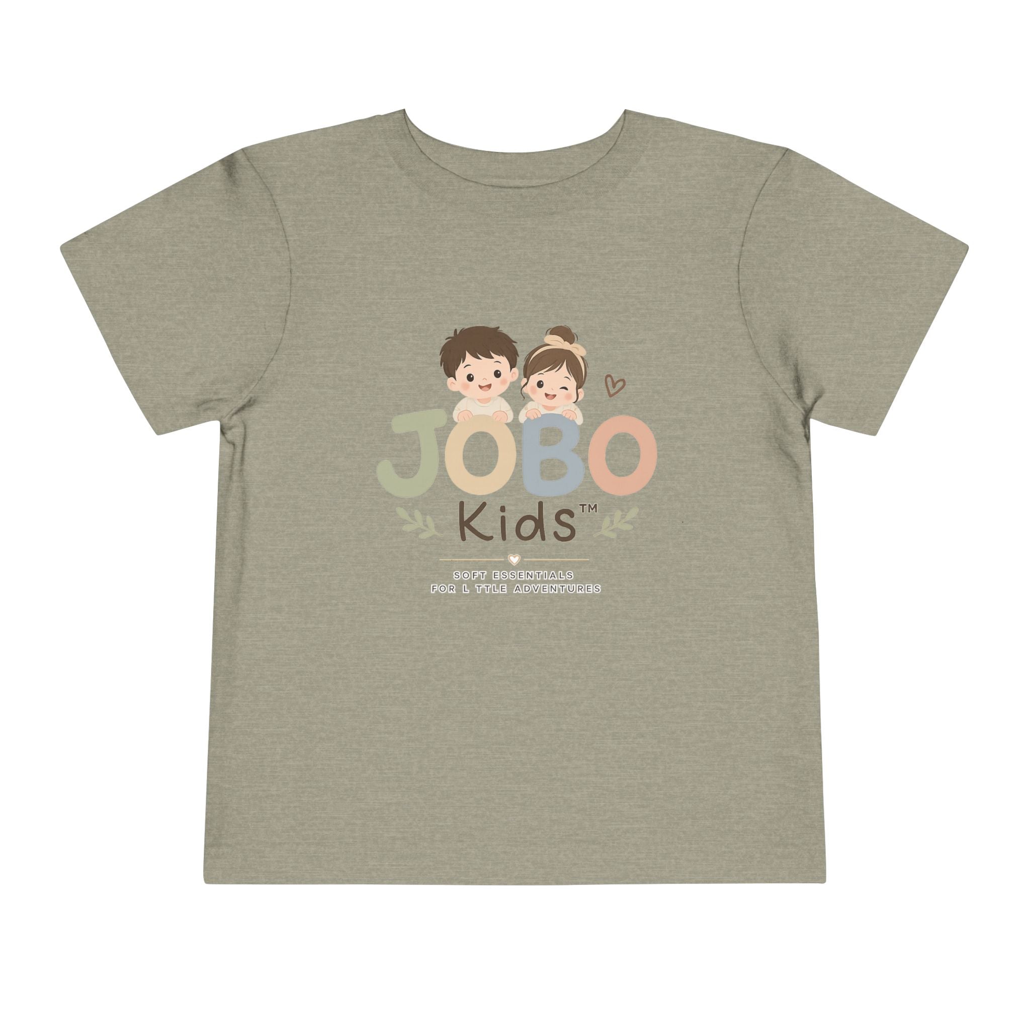 JOBO Kids Toddler Tee — Cute Cartoon Kids Graphic Shirt