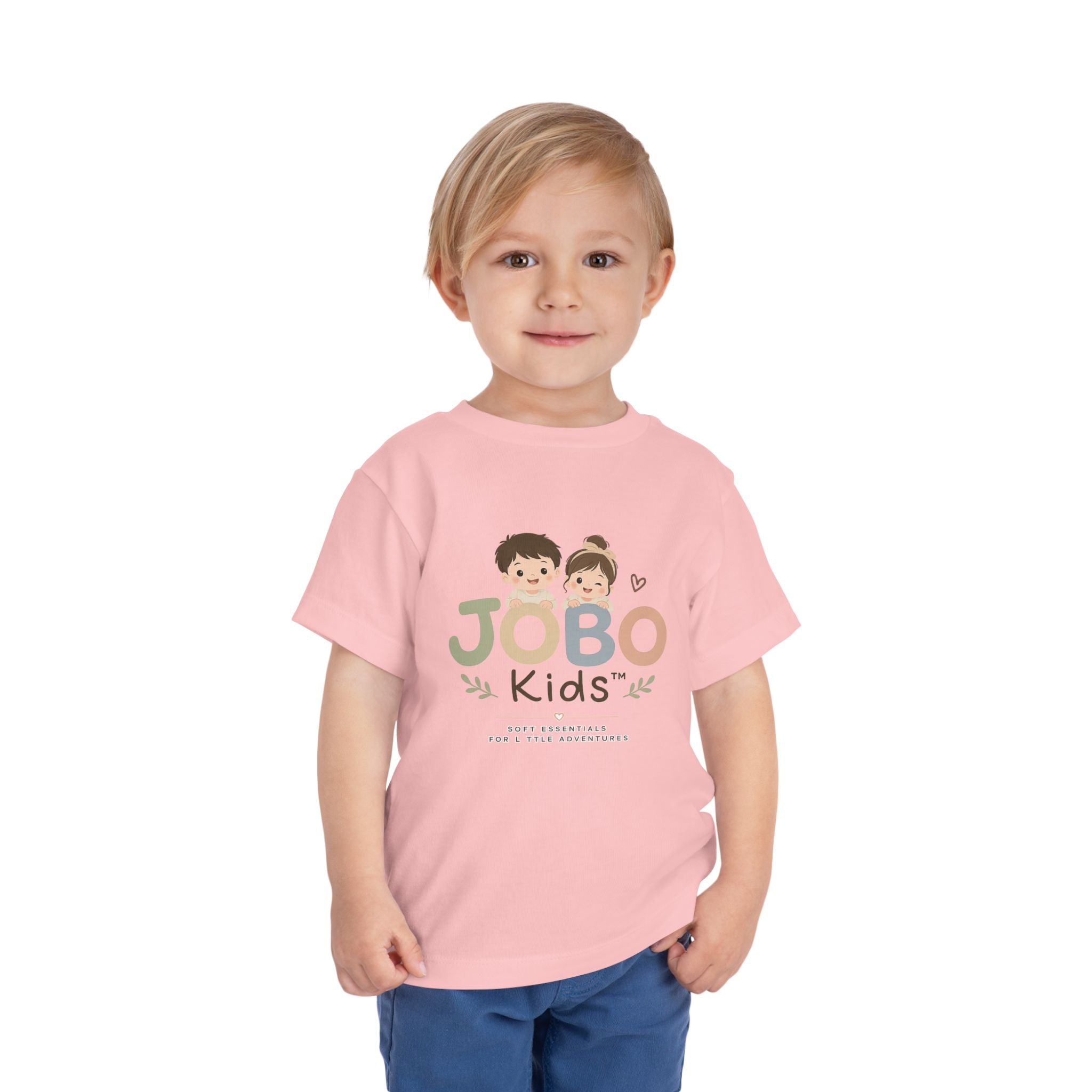 JOBO Kids Toddler Tee — Cute Cartoon Kids Graphic Shirt