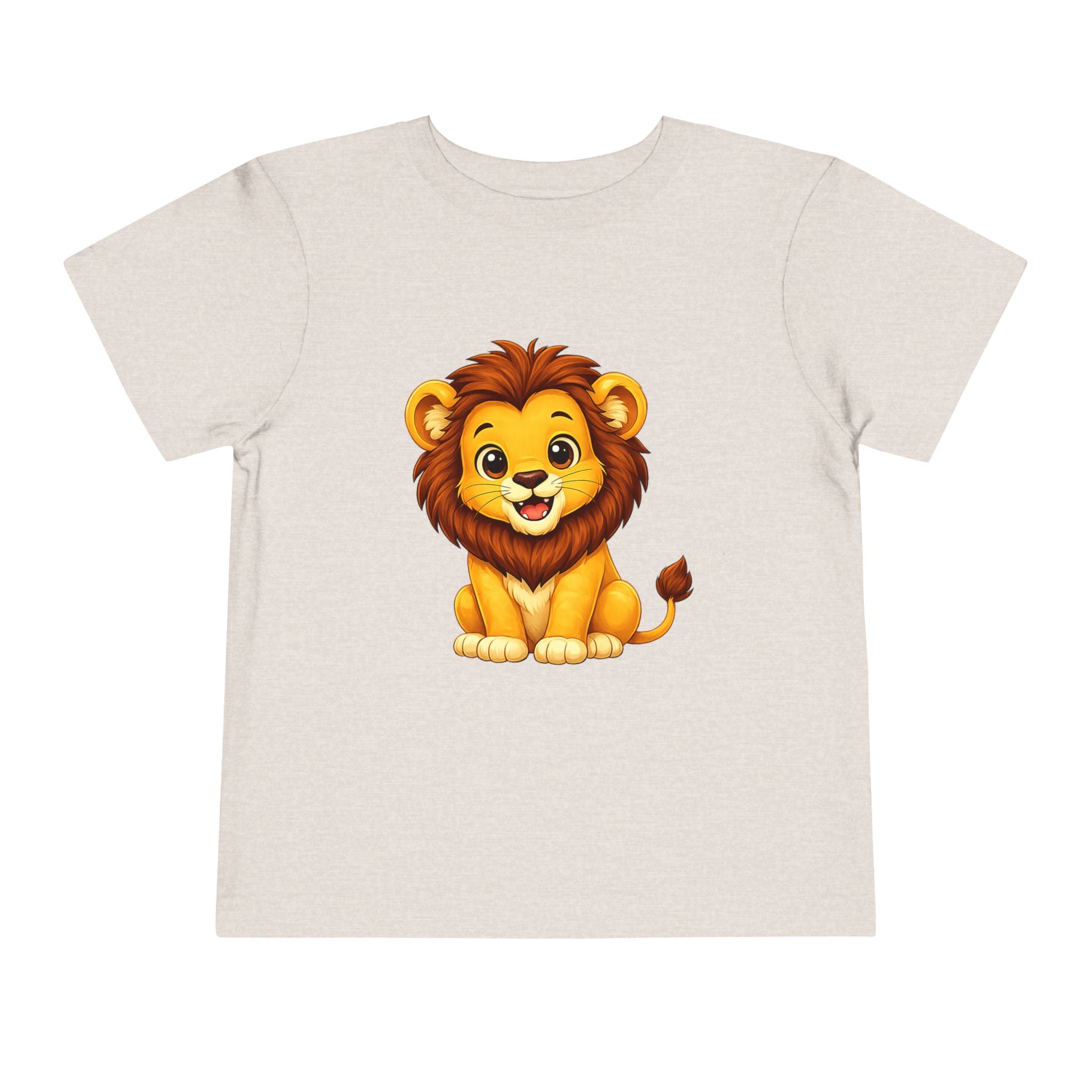 Baby Lion Toddler Tee — Adorable Safari Animal Short Sleeve Shirt
