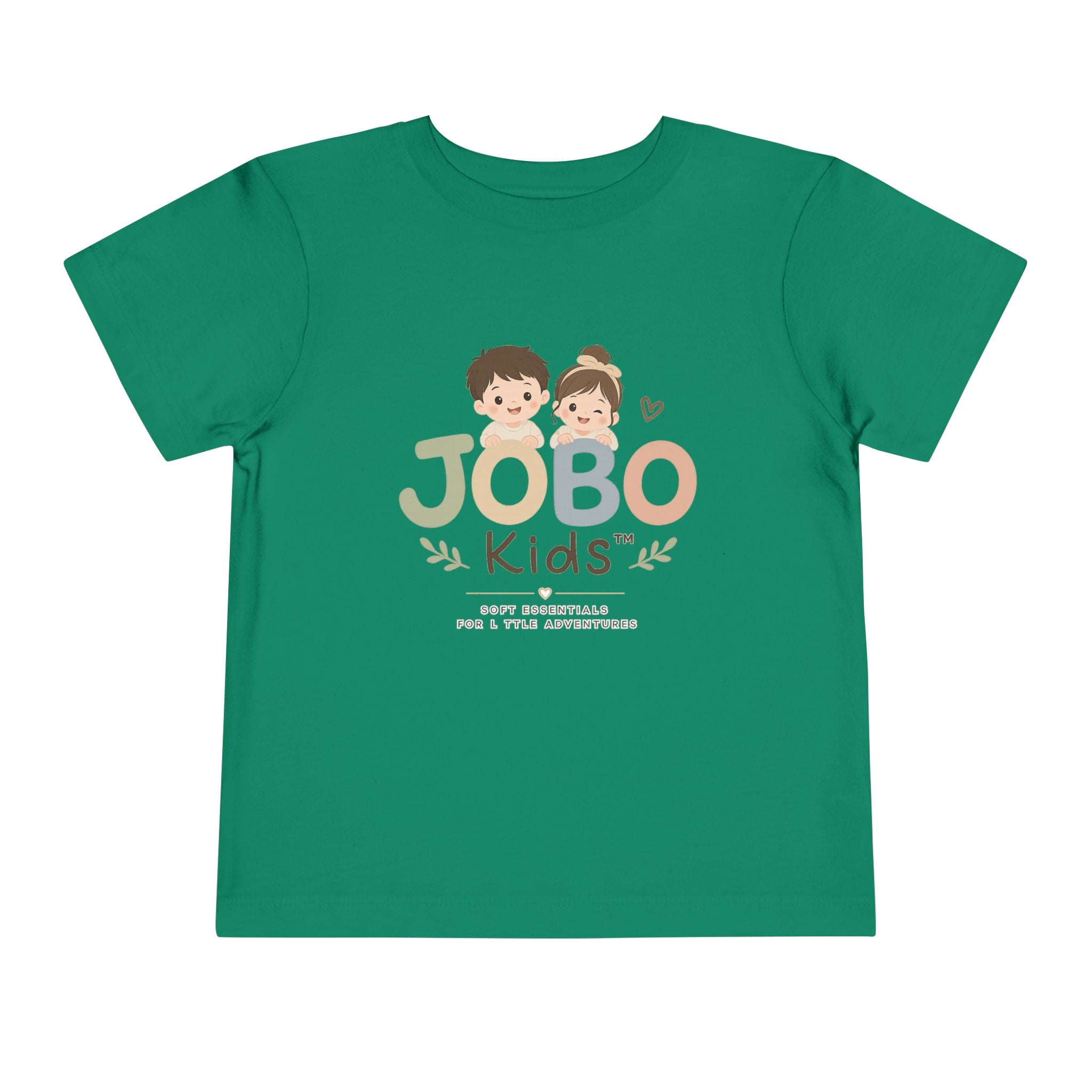 JOBO Kids Toddler Tee — Cute Cartoon Kids Graphic Shirt