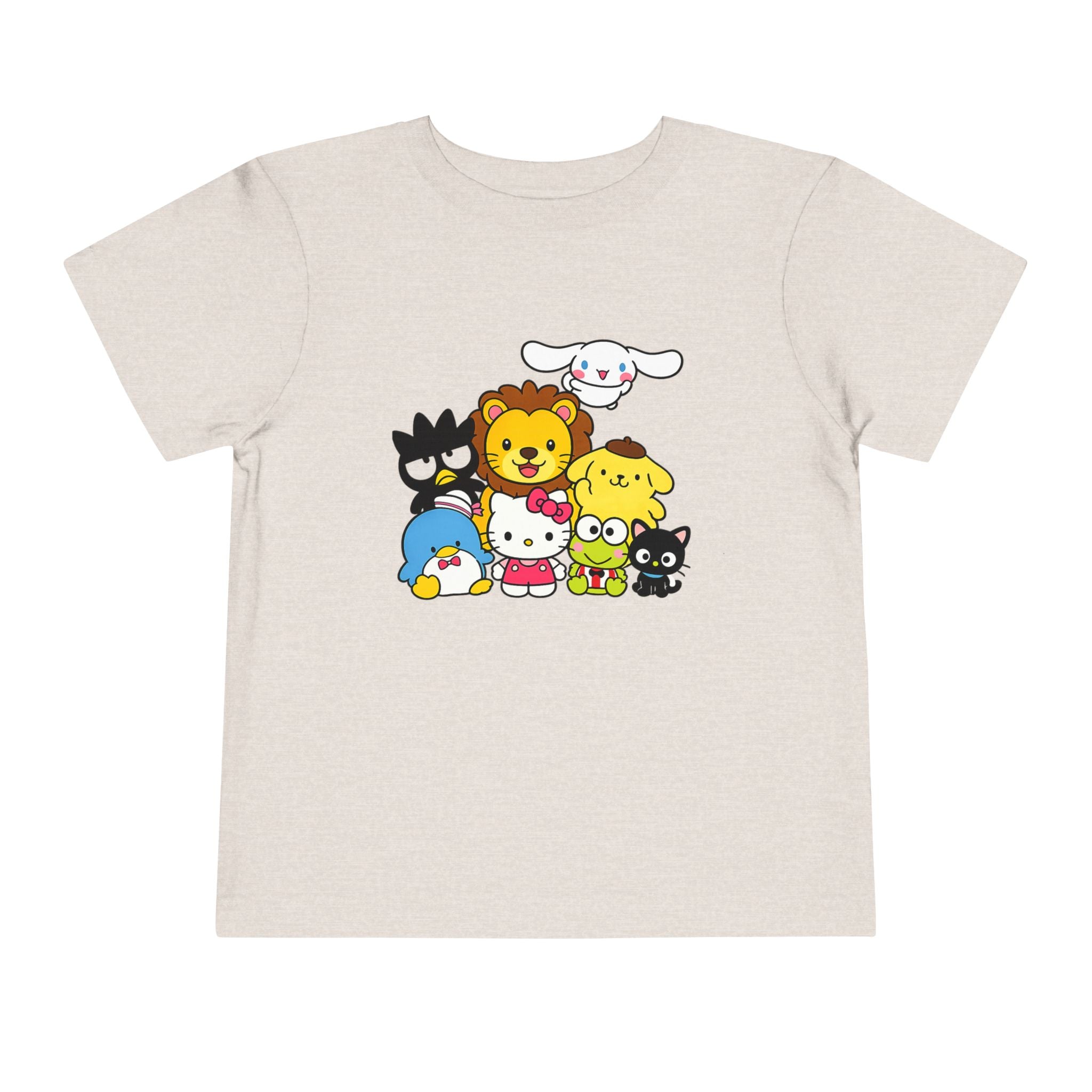Cartoon Animal Group Toddler Tee
