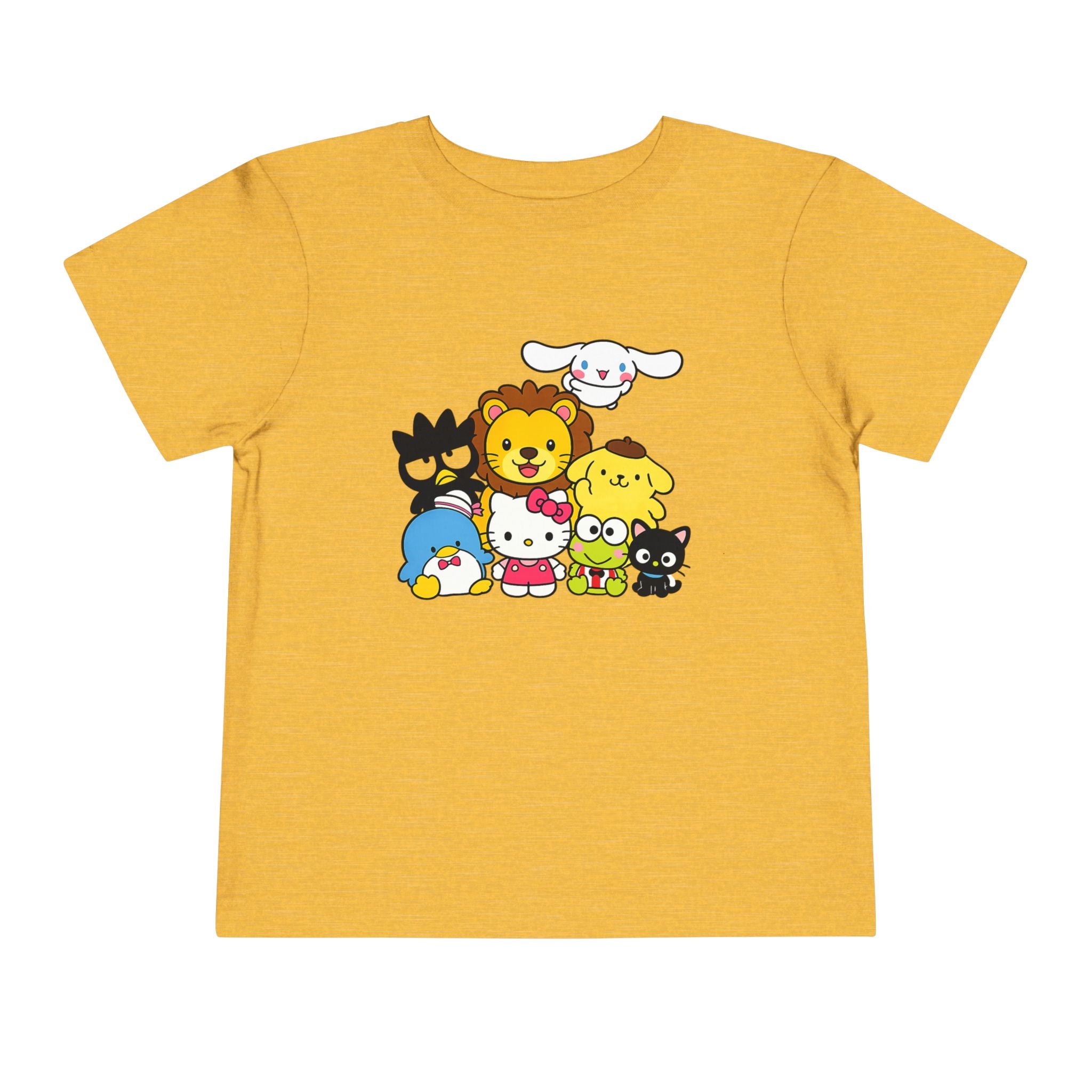 Cartoon Animal Group Toddler Tee