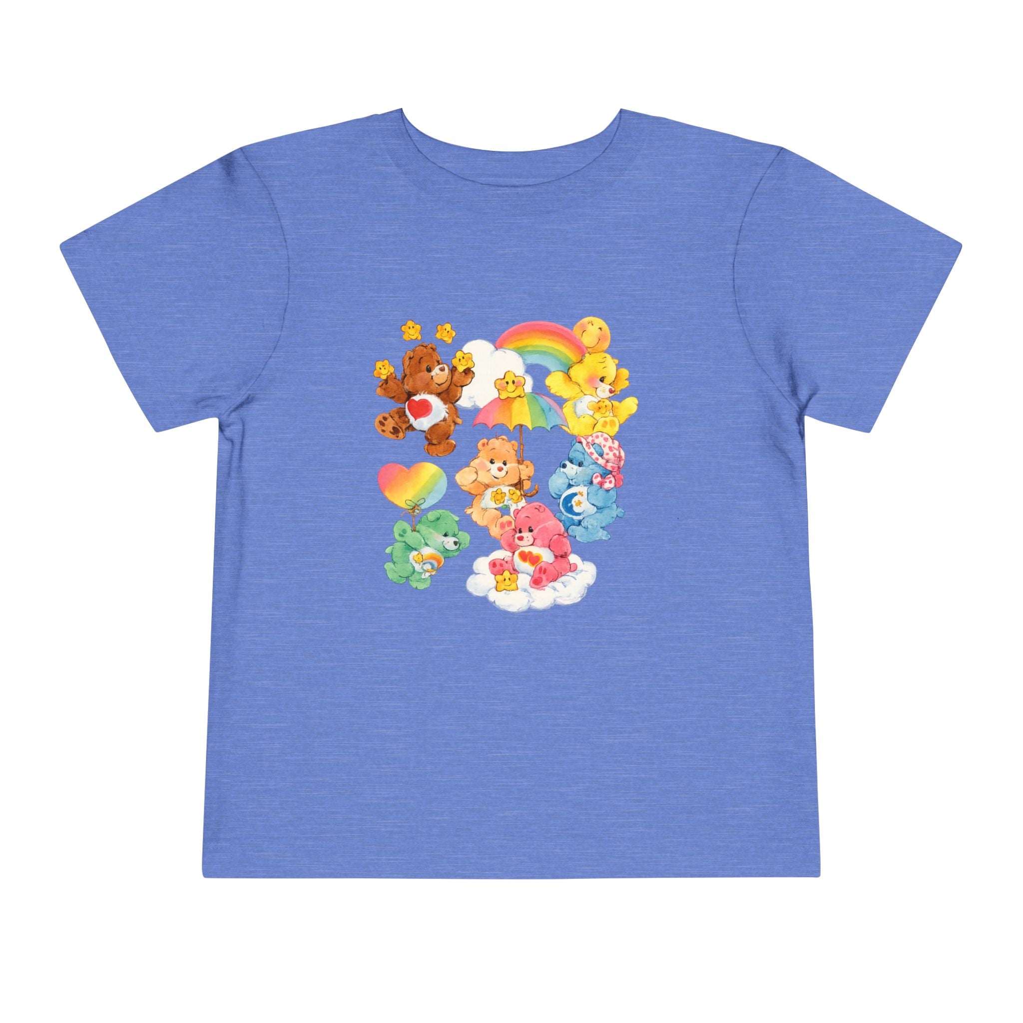 Bears Toddler Tee — Colorful Rainbow Character Graphic Shirt