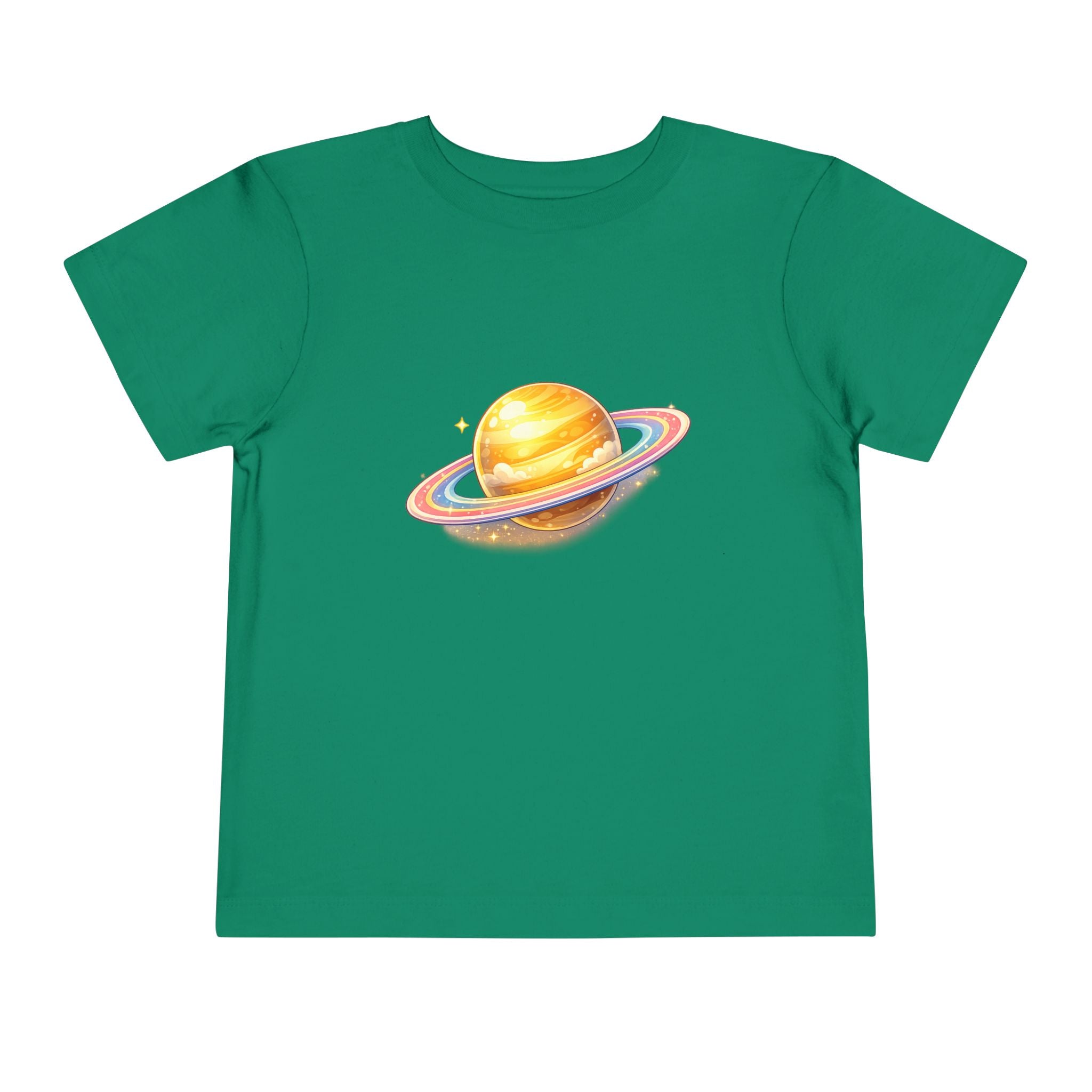 Toddler Tee - Cute Saturn Planet Graphic