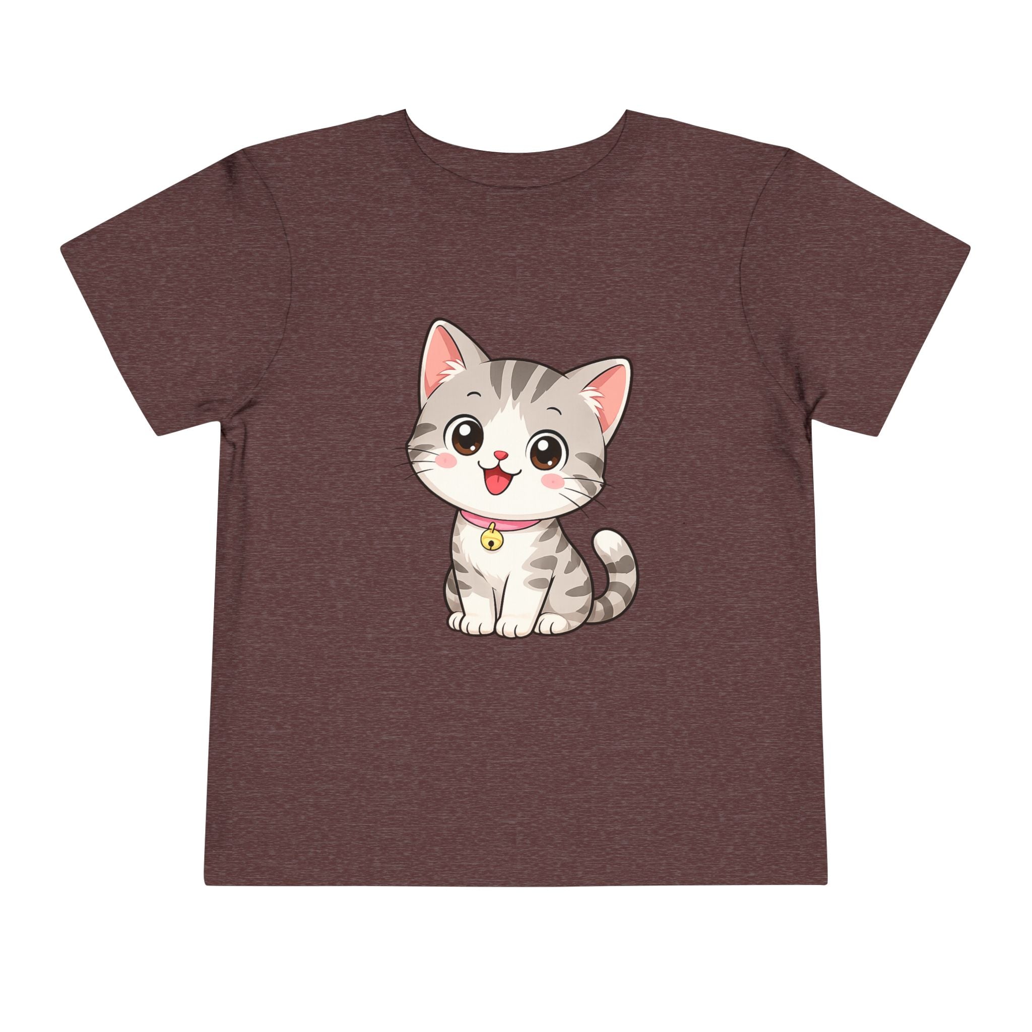 Kitten Toddler Tee — Adorable Cat Graphic Shirt for Kids