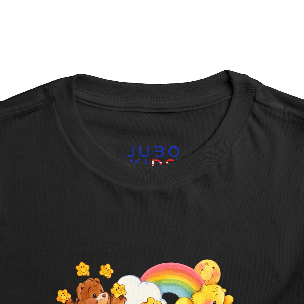 Bears Toddler Tee — Colorful Rainbow Character Graphic Shirt