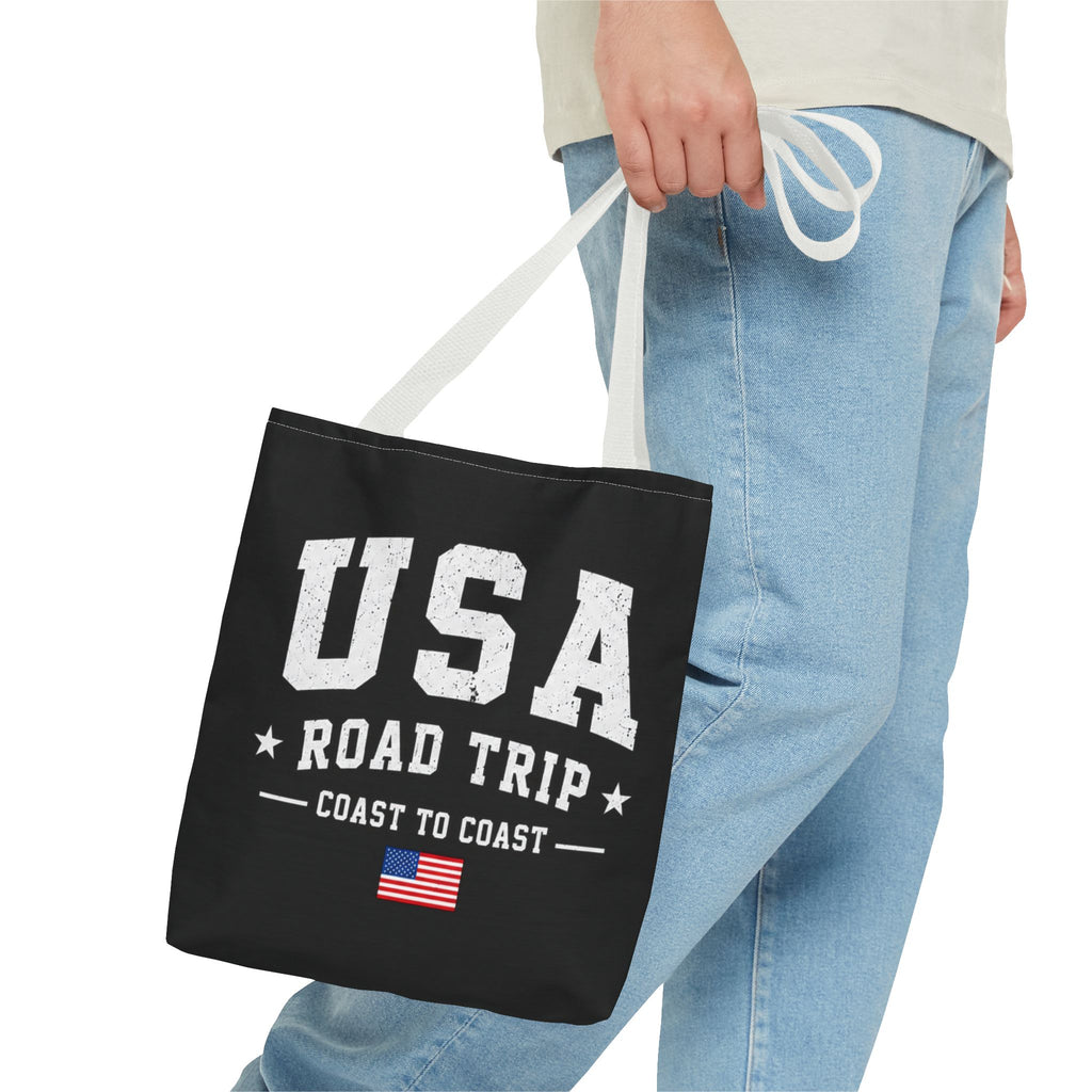 Classic USA Canvas Tote Bag