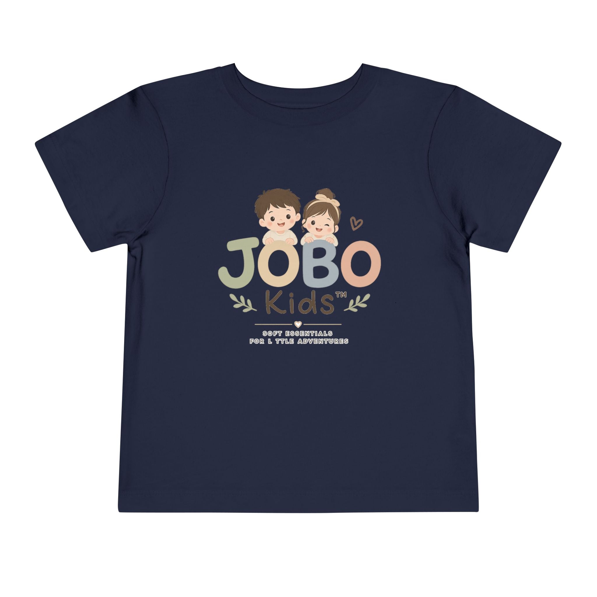 JOBO Kids Toddler Tee — Cute Cartoon Kids Graphic Shirt
