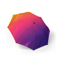 Gradient Sunset Foldable Umbrella — Semi‑Automatic Compact Rain Shield