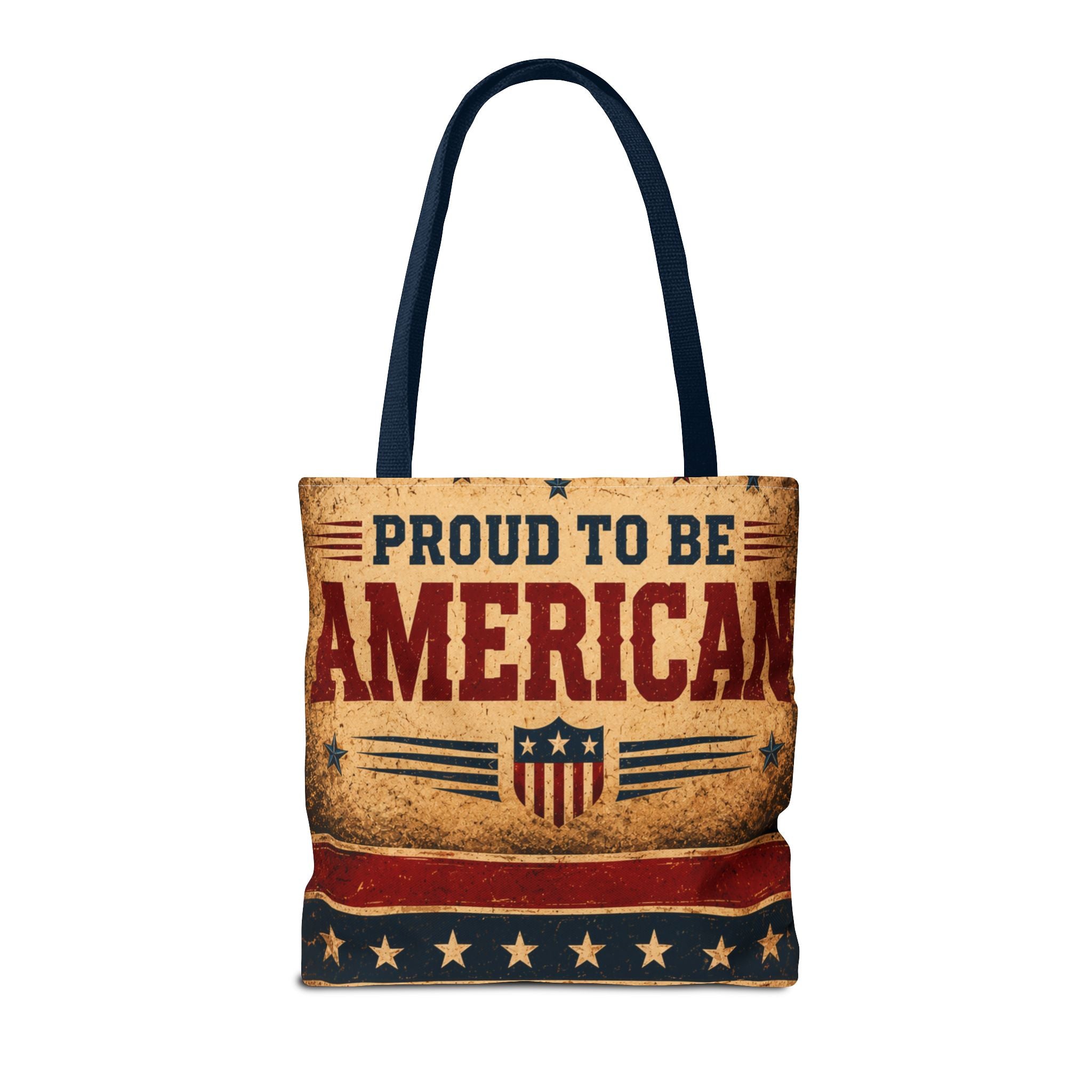 USA Flag Red Tote Bag — Vintage America Tote