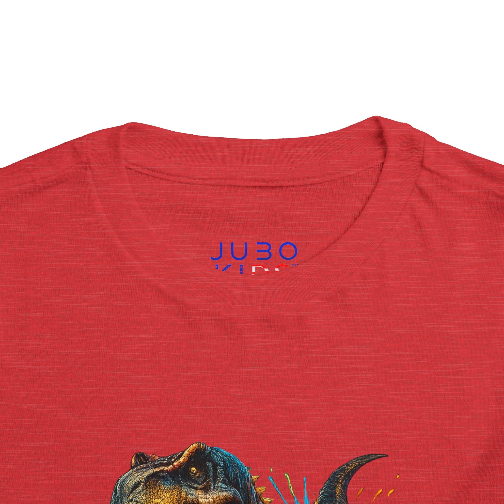 Toddler Tee — Colorful Roaring T-Rex Dino Graphic