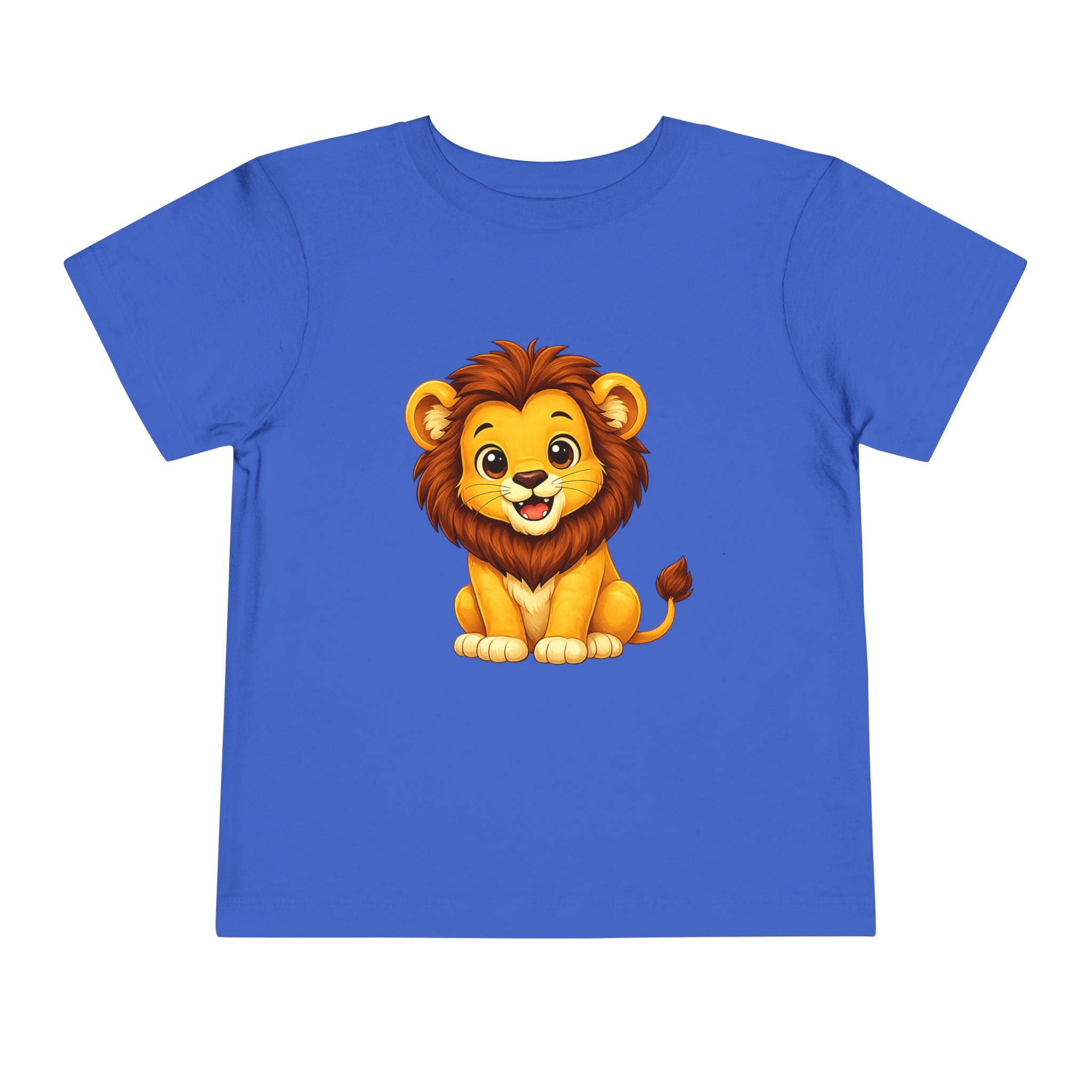 Baby Lion Toddler Tee — Adorable Safari Animal Short Sleeve Shirt