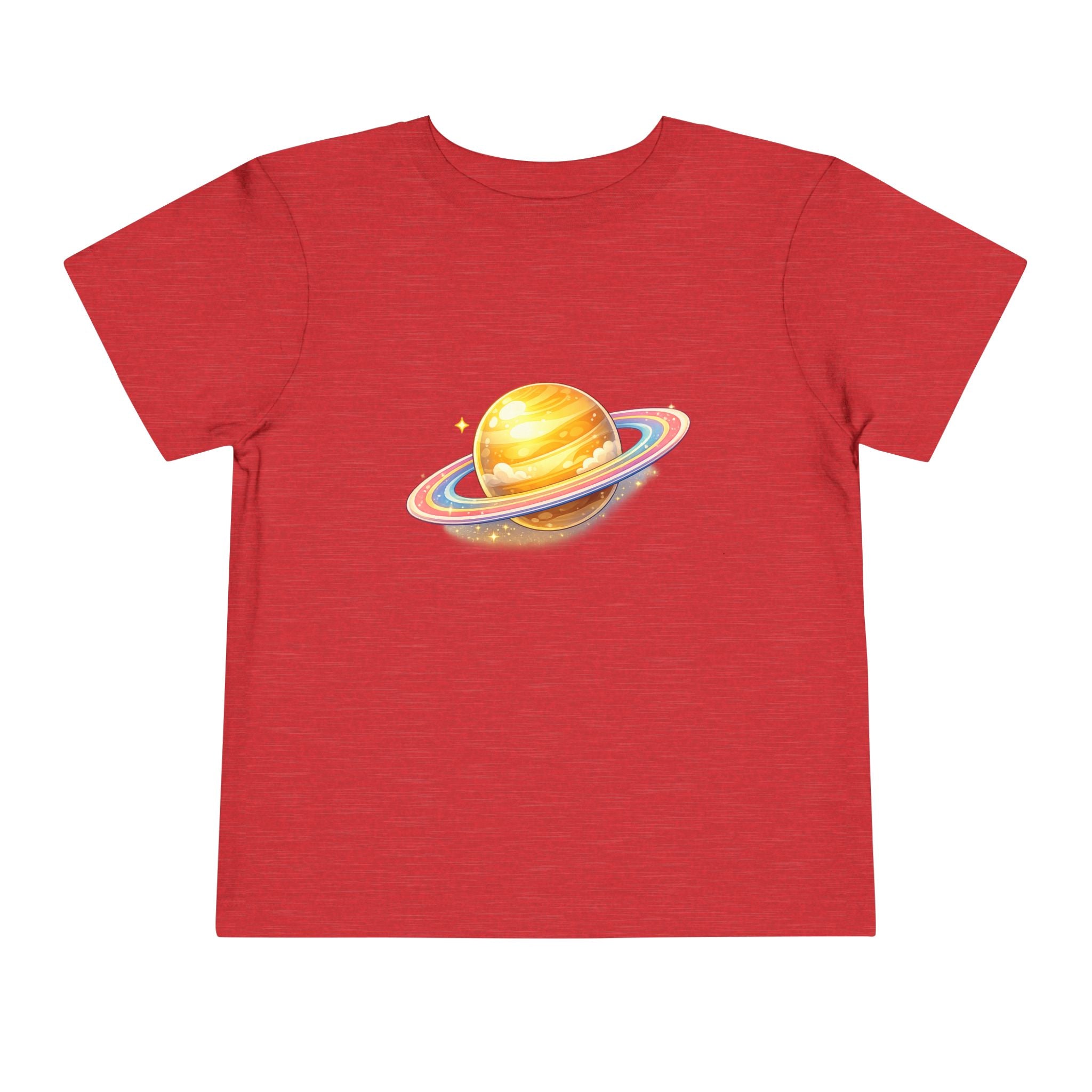Toddler Tee - Cute Saturn Planet Graphic