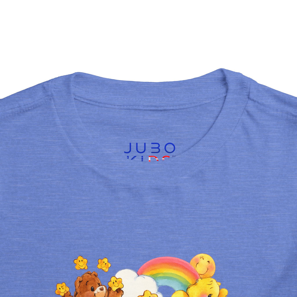 Bears Toddler Tee — Colorful Rainbow Character Graphic Shirt