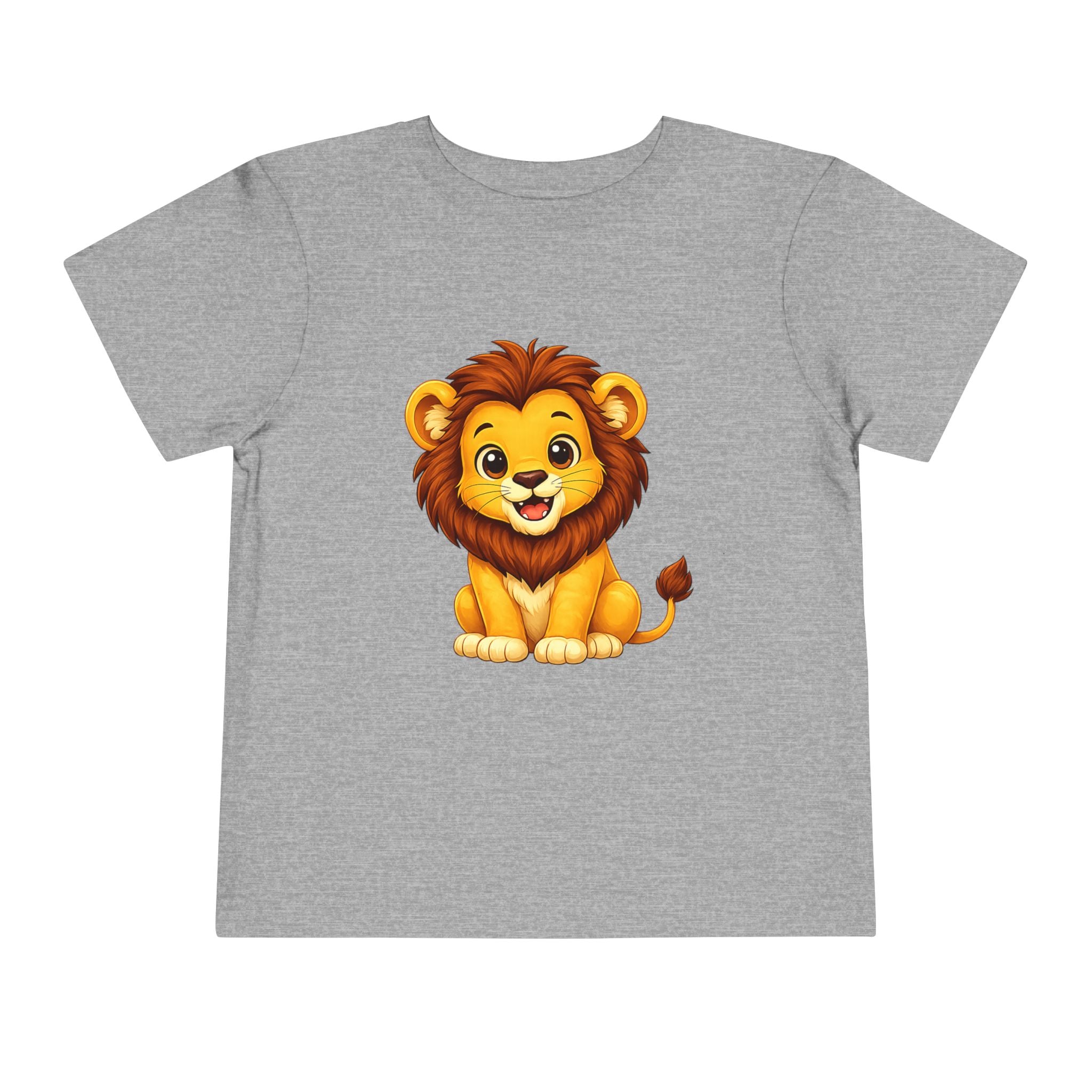 Baby Lion Toddler Tee — Adorable Safari Animal Short Sleeve Shirt