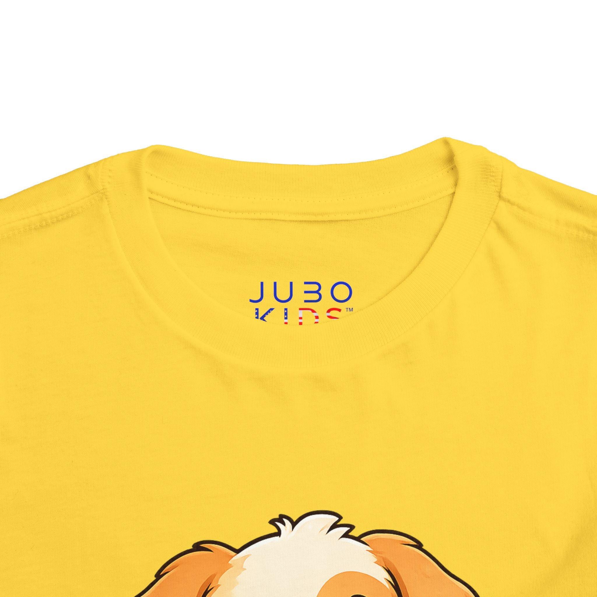 Puppy Toddler Tee – Adorable Cartoon Dog Graphic Shirt for Kids