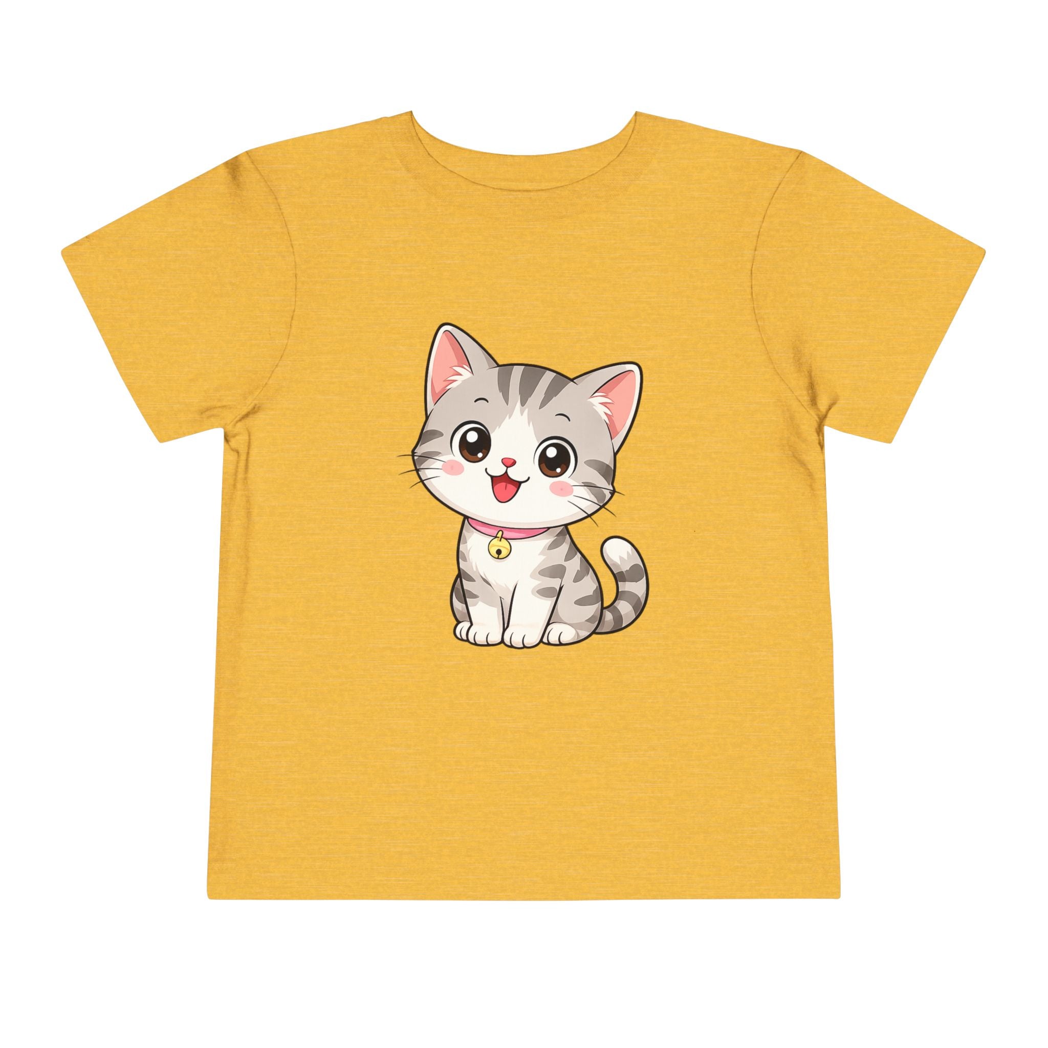 Kitten Toddler Tee — Adorable Cat Graphic Shirt for Kids