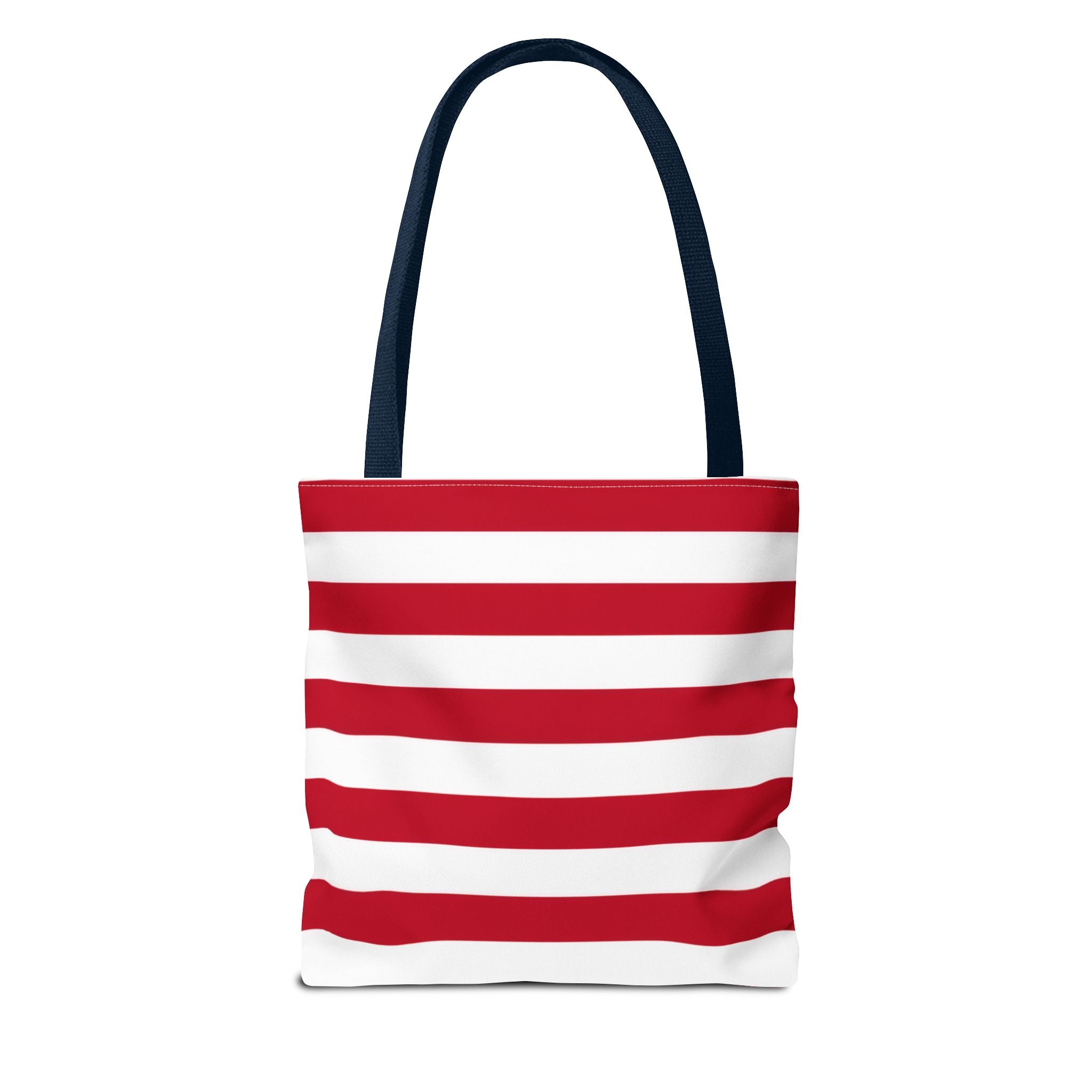 American Flag Tote Bag — Patriotic Stars & Stripes All-Over Print