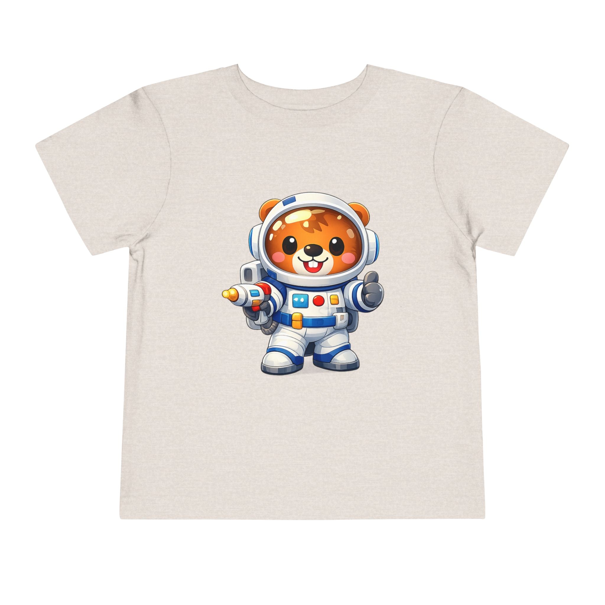 Toddler Astronaut Bear Tee — Cute Space Explorer Kids Shirt