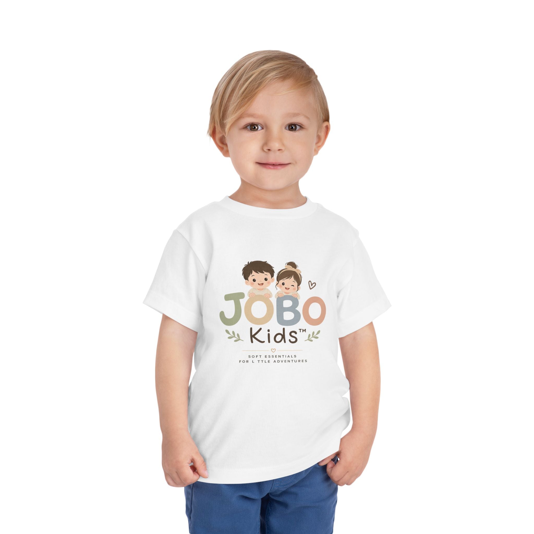 JOBO Kids Toddler Tee — Cute Cartoon Kids Graphic Shirt