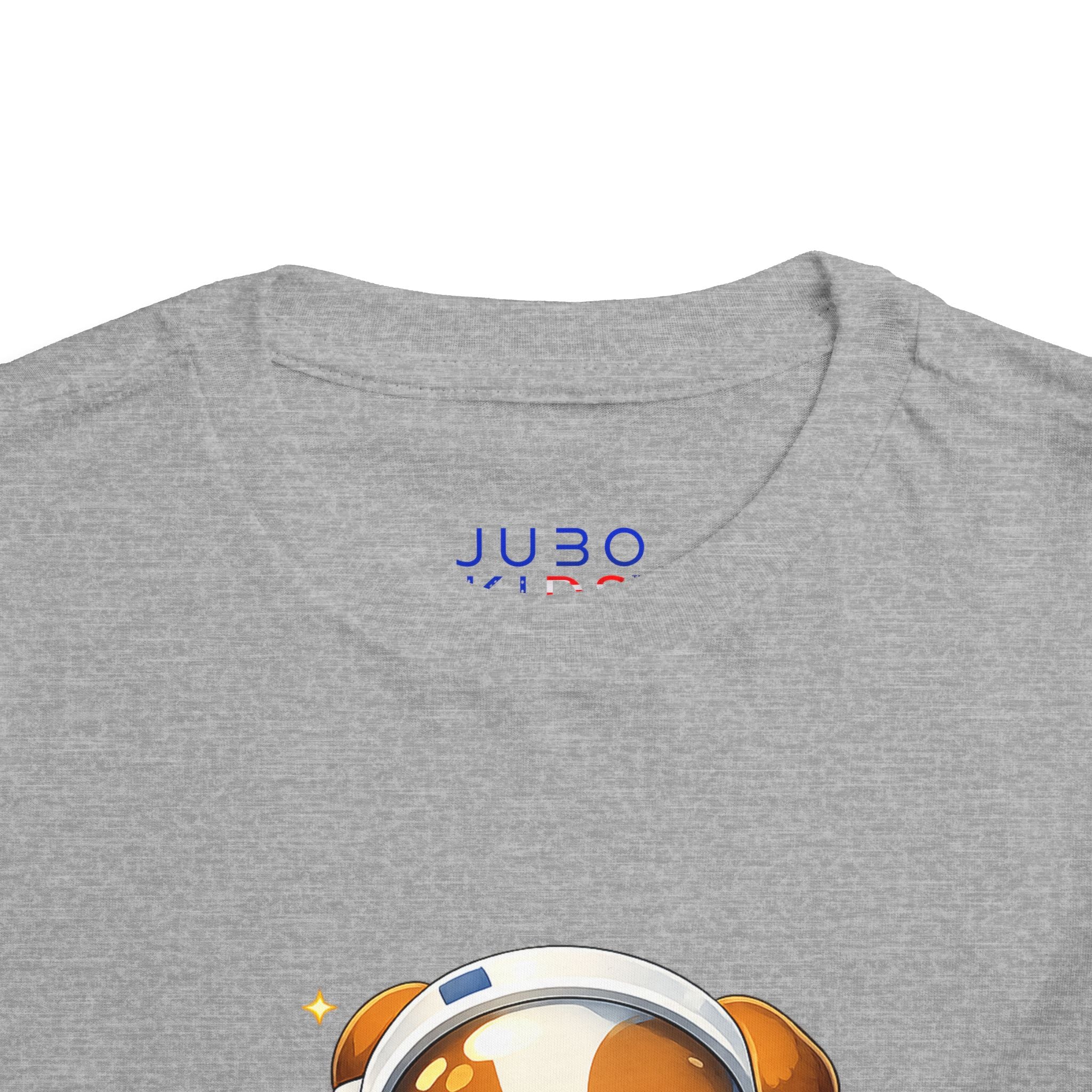 Toddler Astronaut Puppy Tee — Cute Space Dog Short Sleeve Shirt