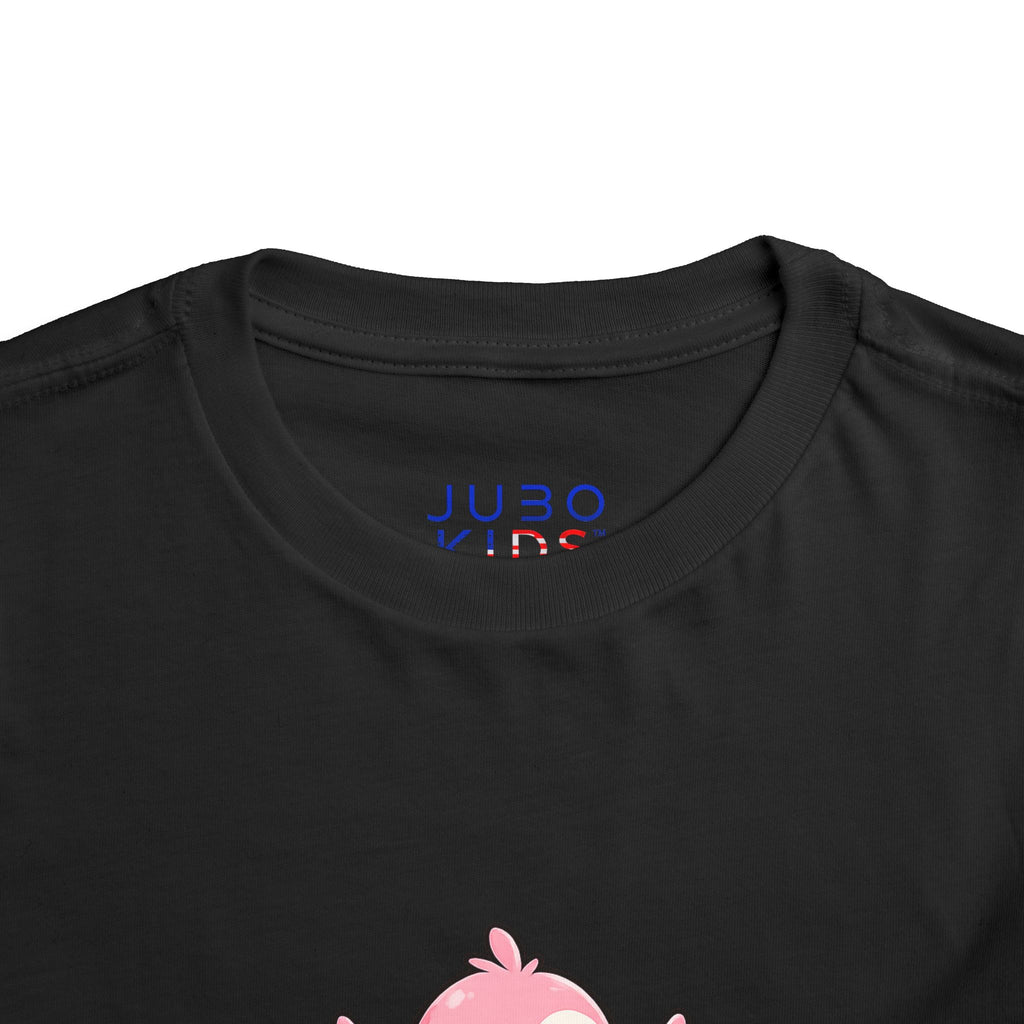 Toddler Tee — Cute Rainbow Baby Birds Graphic Shirt