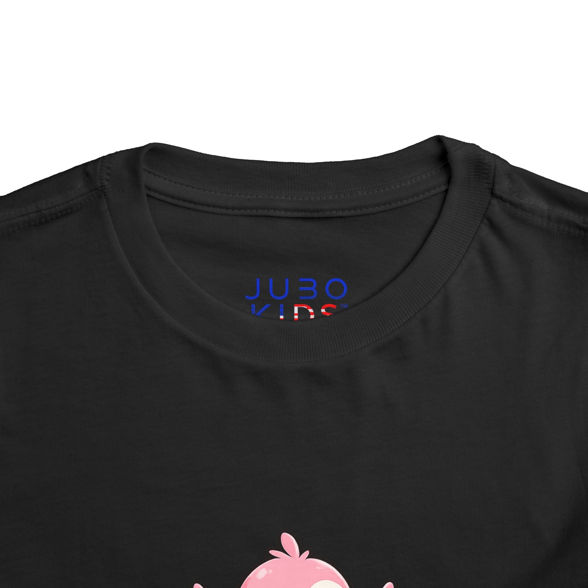Toddler Tee — Cute Rainbow Baby Birds Graphic Shirt