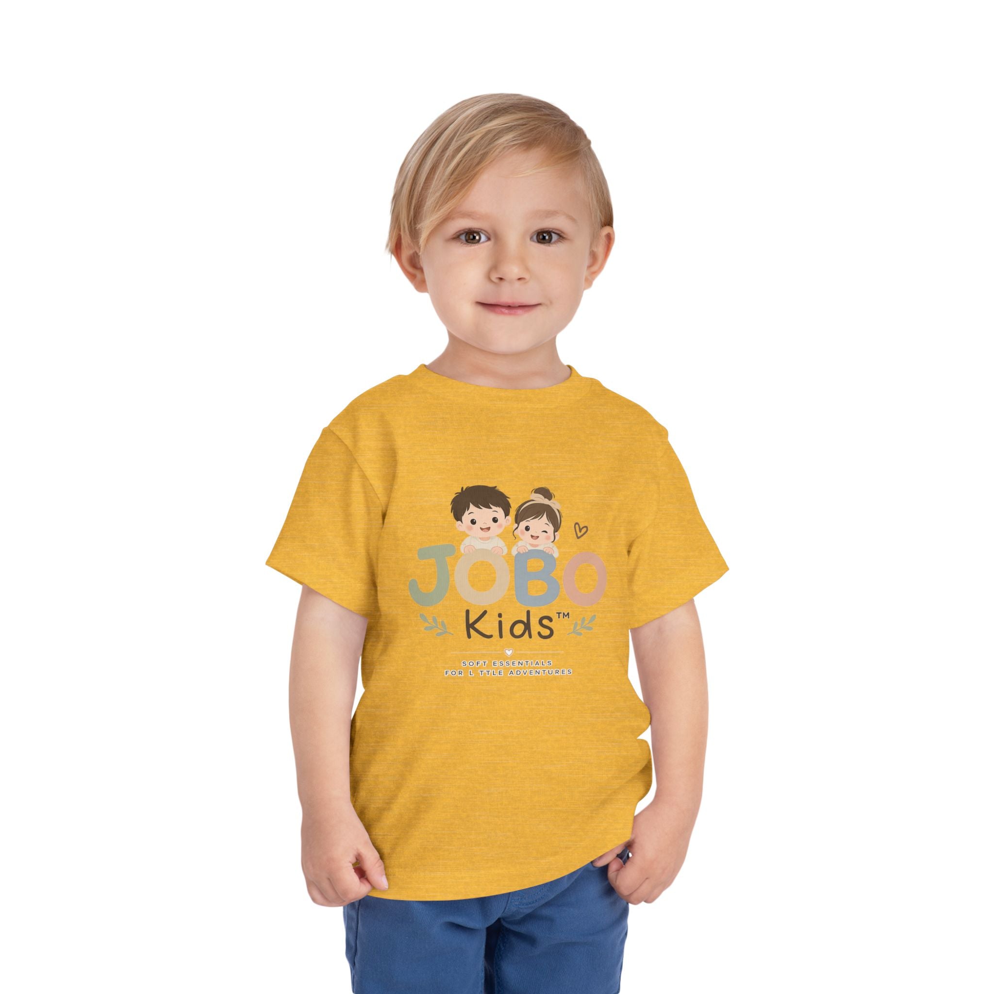 JOBO Kids Toddler Tee — Cute Cartoon Kids Graphic Shirt