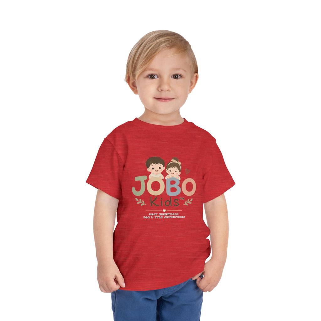 JOBO Kids Toddler Tee — Cute Cartoon Kids Graphic Shirt