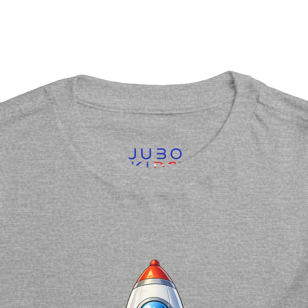 Toddler Rocket Tee - Cute Space Rocket Graphic Shirt for Kids