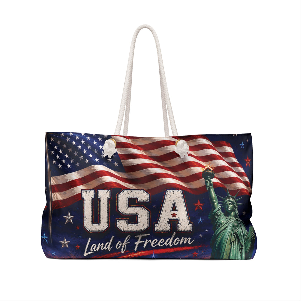 USA 'Land of Freedom' Weekender Bag