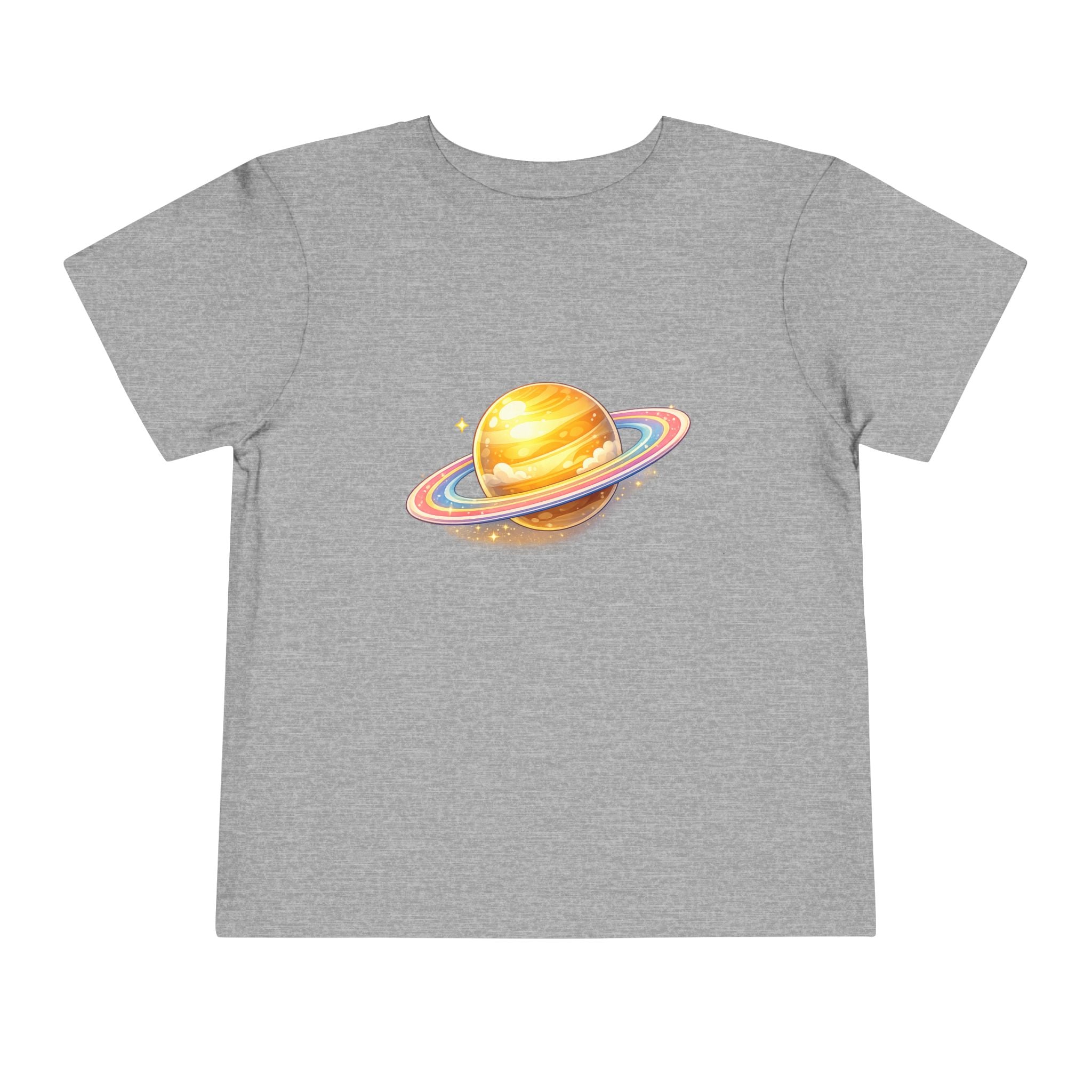 Toddler Tee - Cute Saturn Planet Graphic