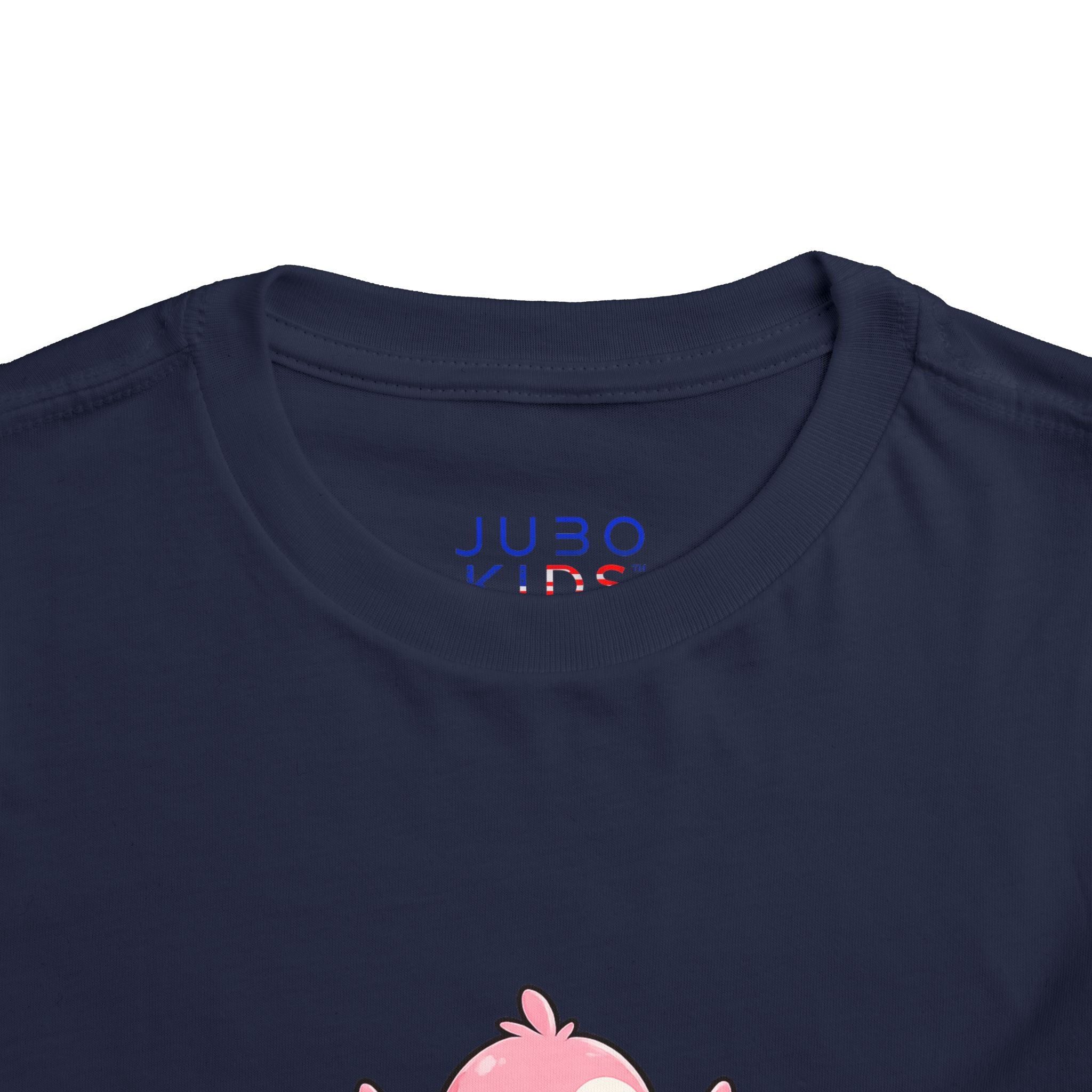 Toddler Tee — Cute Rainbow Baby Birds Graphic Shirt