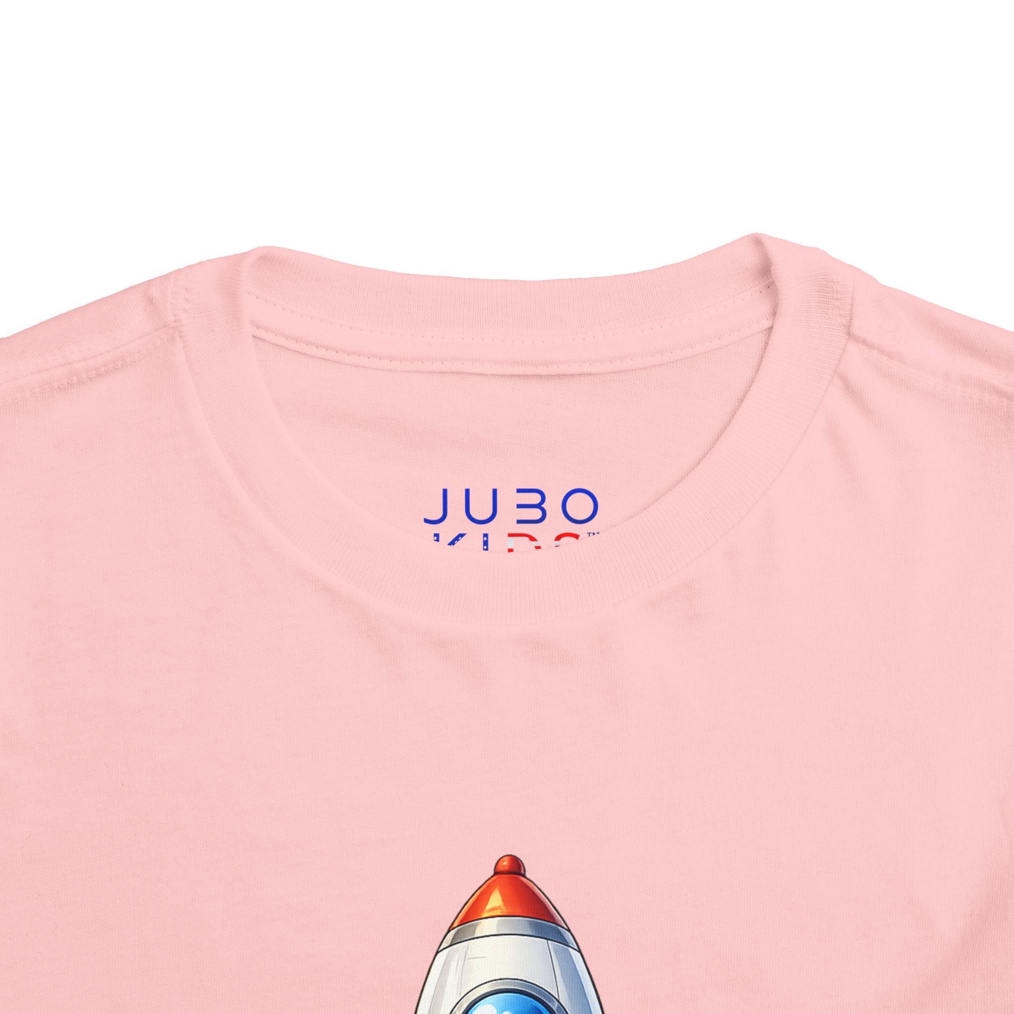 Toddler Rocket Tee - Cute Space Rocket Graphic Shirt for Kids