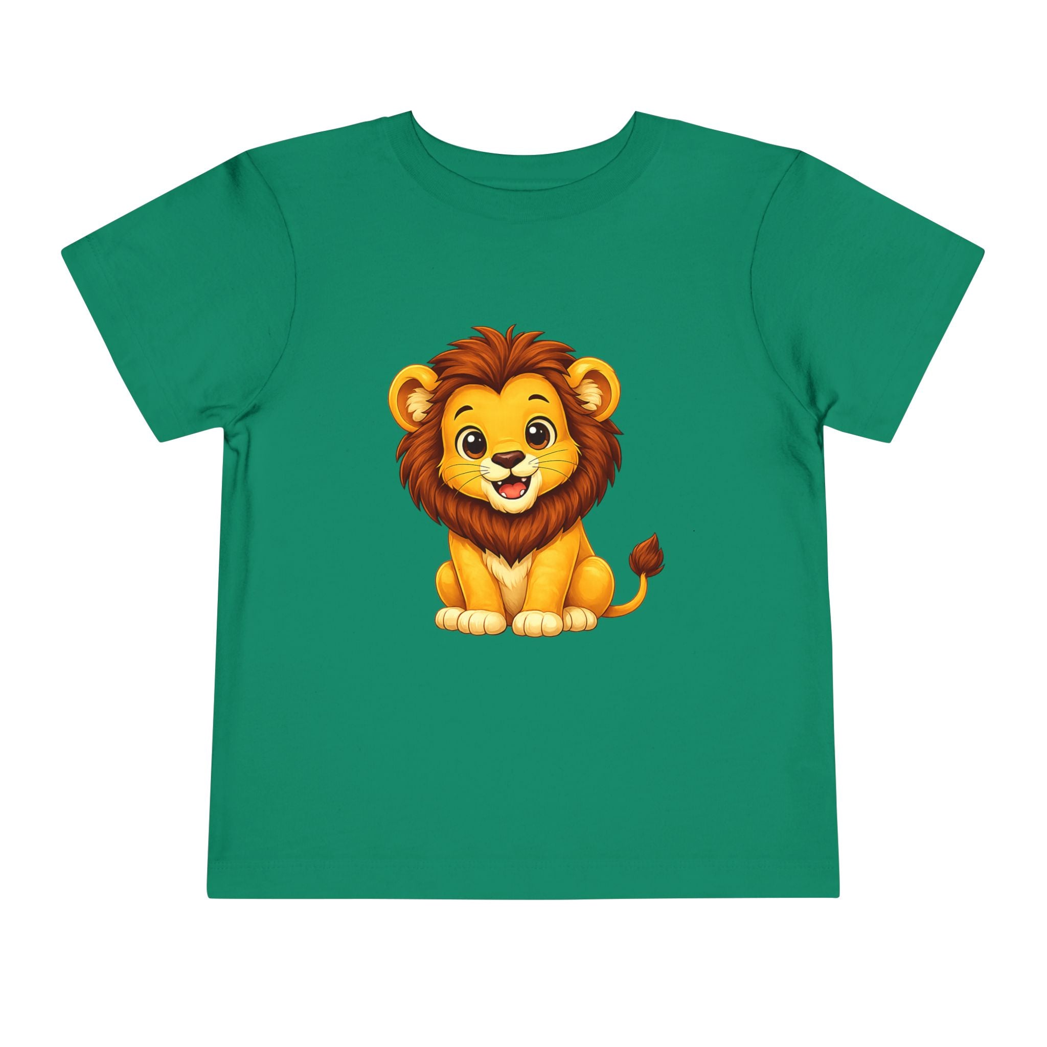 Baby Lion Toddler Tee — Adorable Safari Animal Short Sleeve Shirt