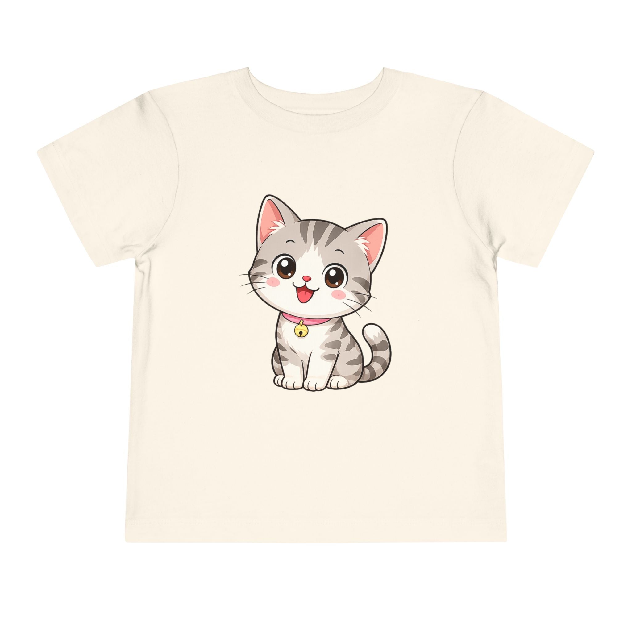 Kitten Toddler Tee — Adorable Cat Graphic Shirt for Kids