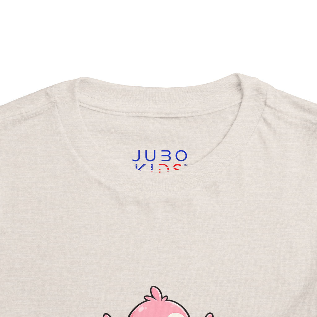 Toddler Tee — Cute Rainbow Baby Birds Graphic Shirt