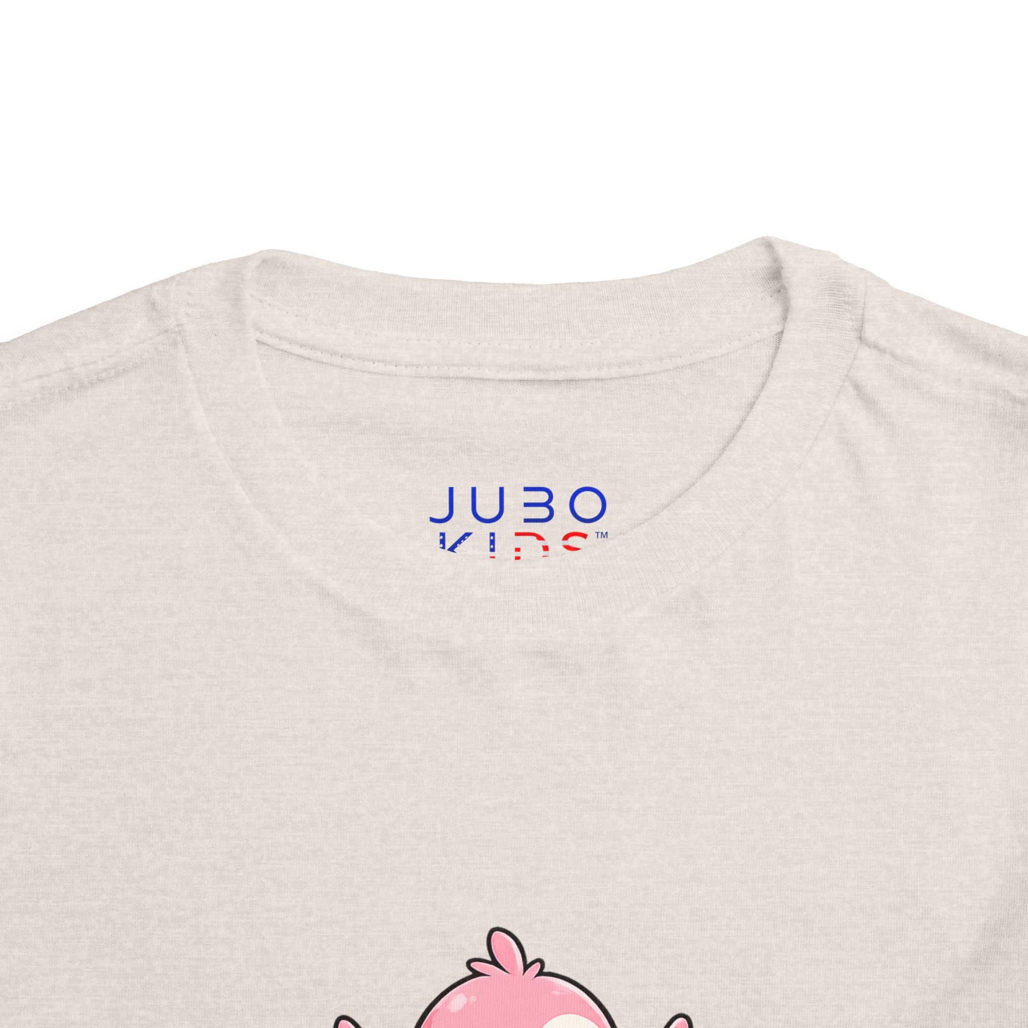 Toddler Tee — Cute Rainbow Baby Birds Graphic Shirt
